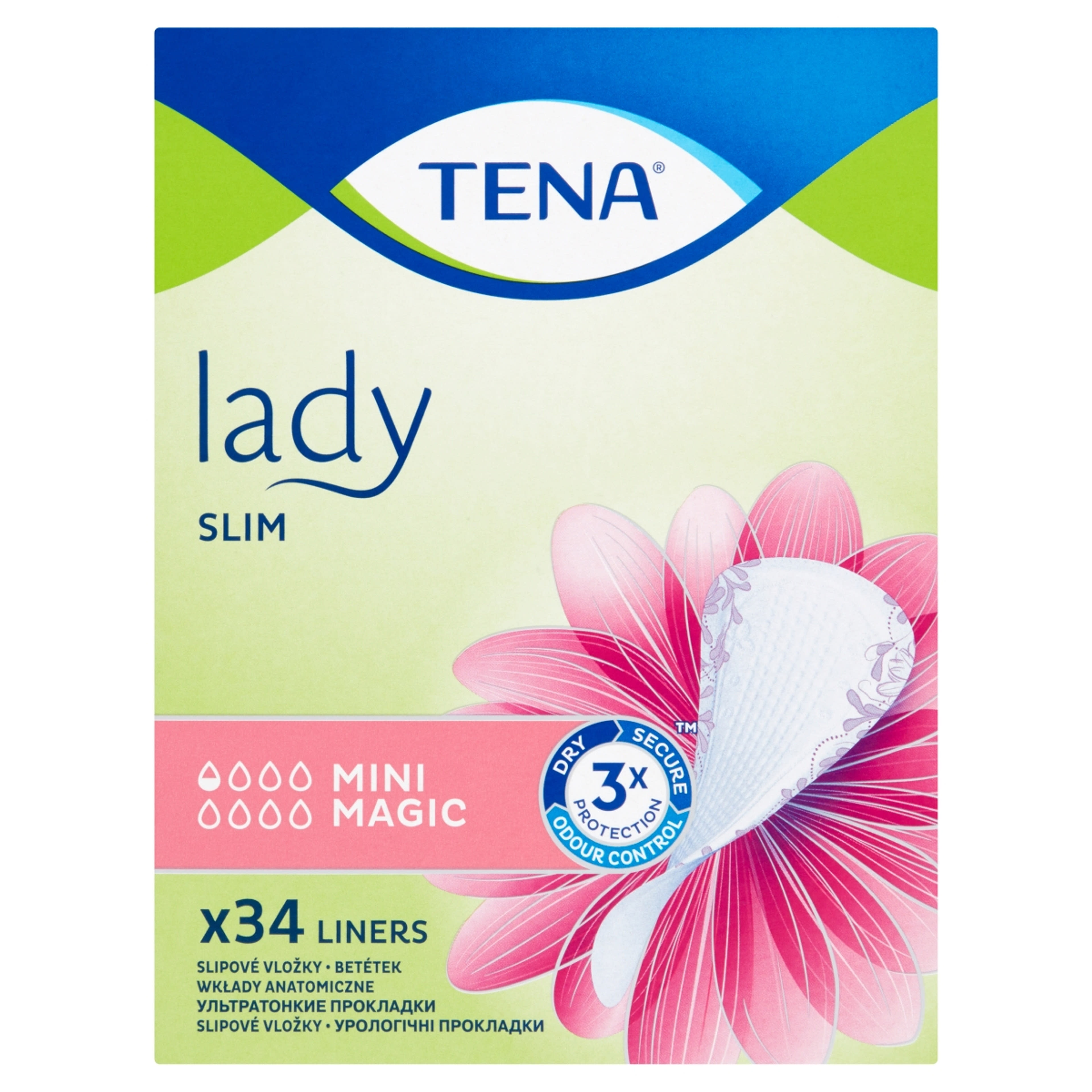 Tena lady inkontinencia betét mini magic - 34 db