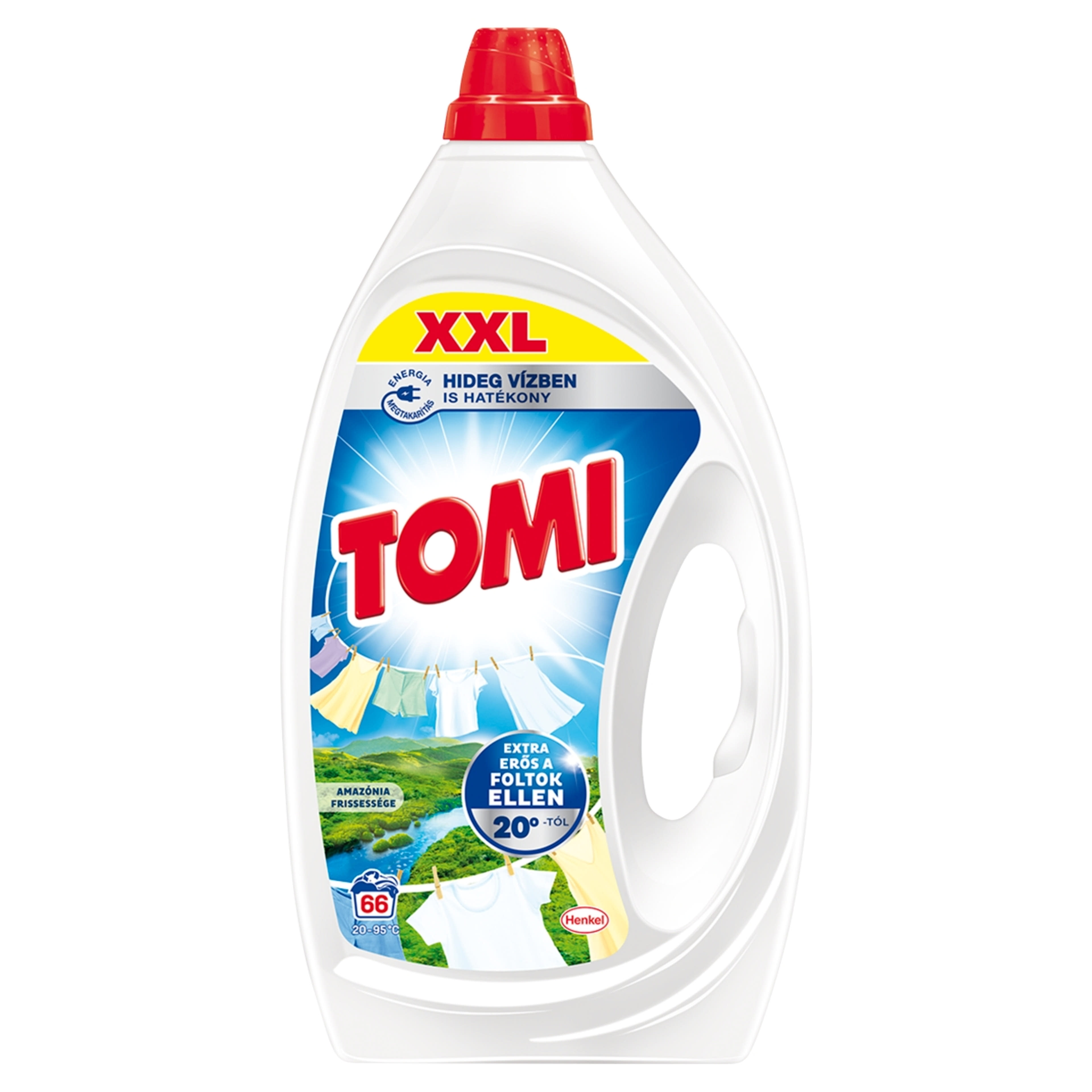 Tomi Amazónia Frissessége folyékony mosószer 66 mosás - 2970 ml