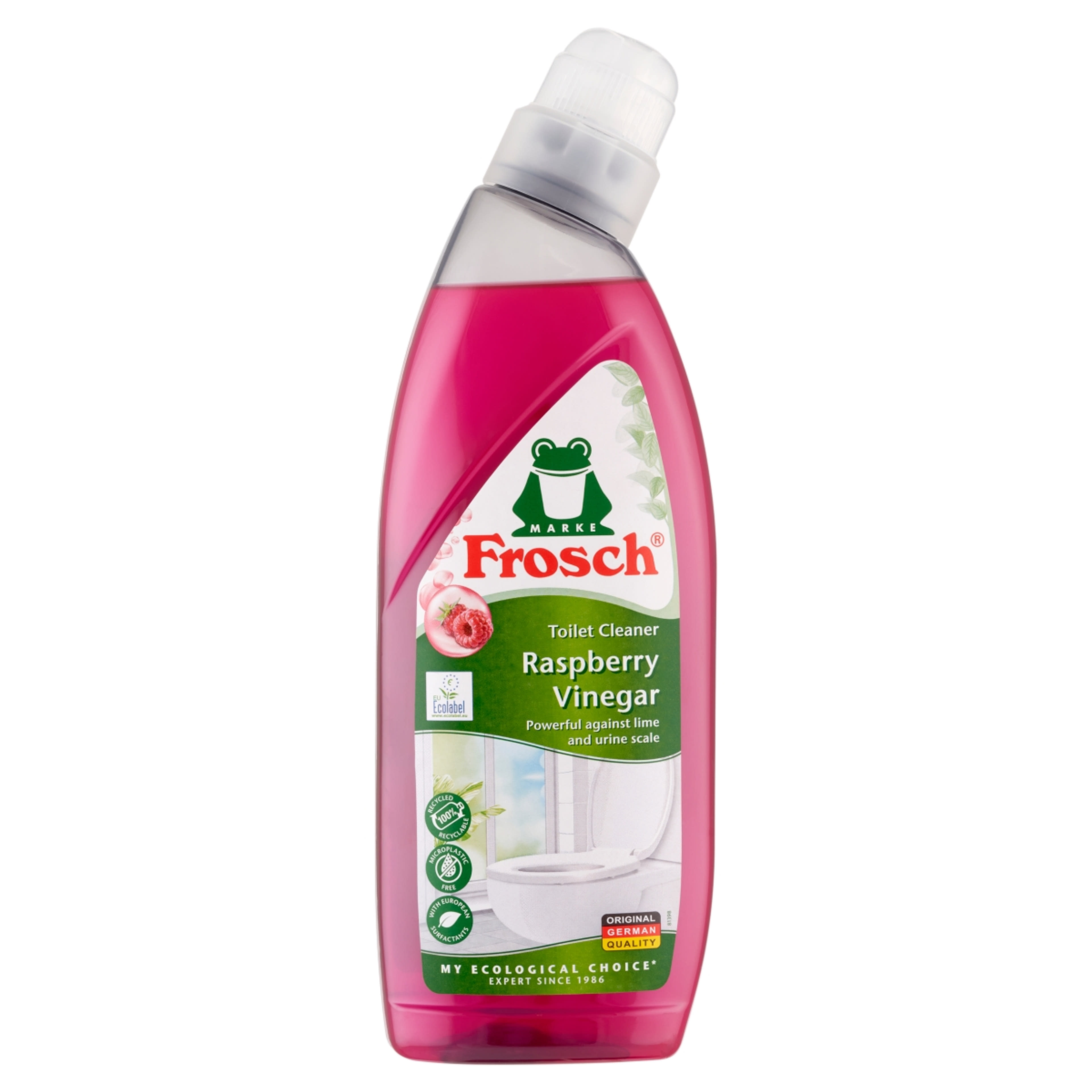 Frosch Málnaecettel WC-Tisztító Gél - 750 ml
