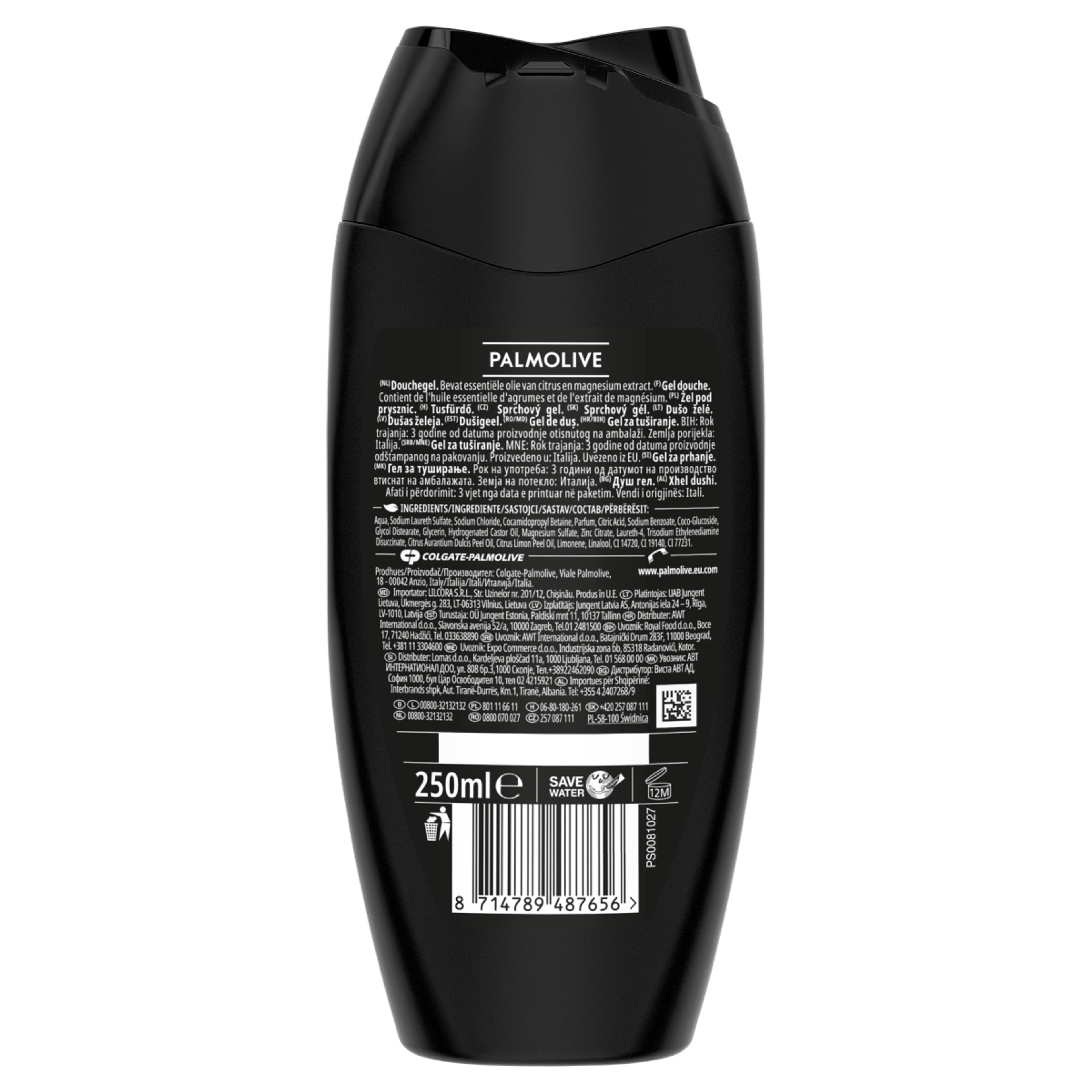 Palmolive Men Energising 3in1 férfi tusfürdő - 250 ml-2