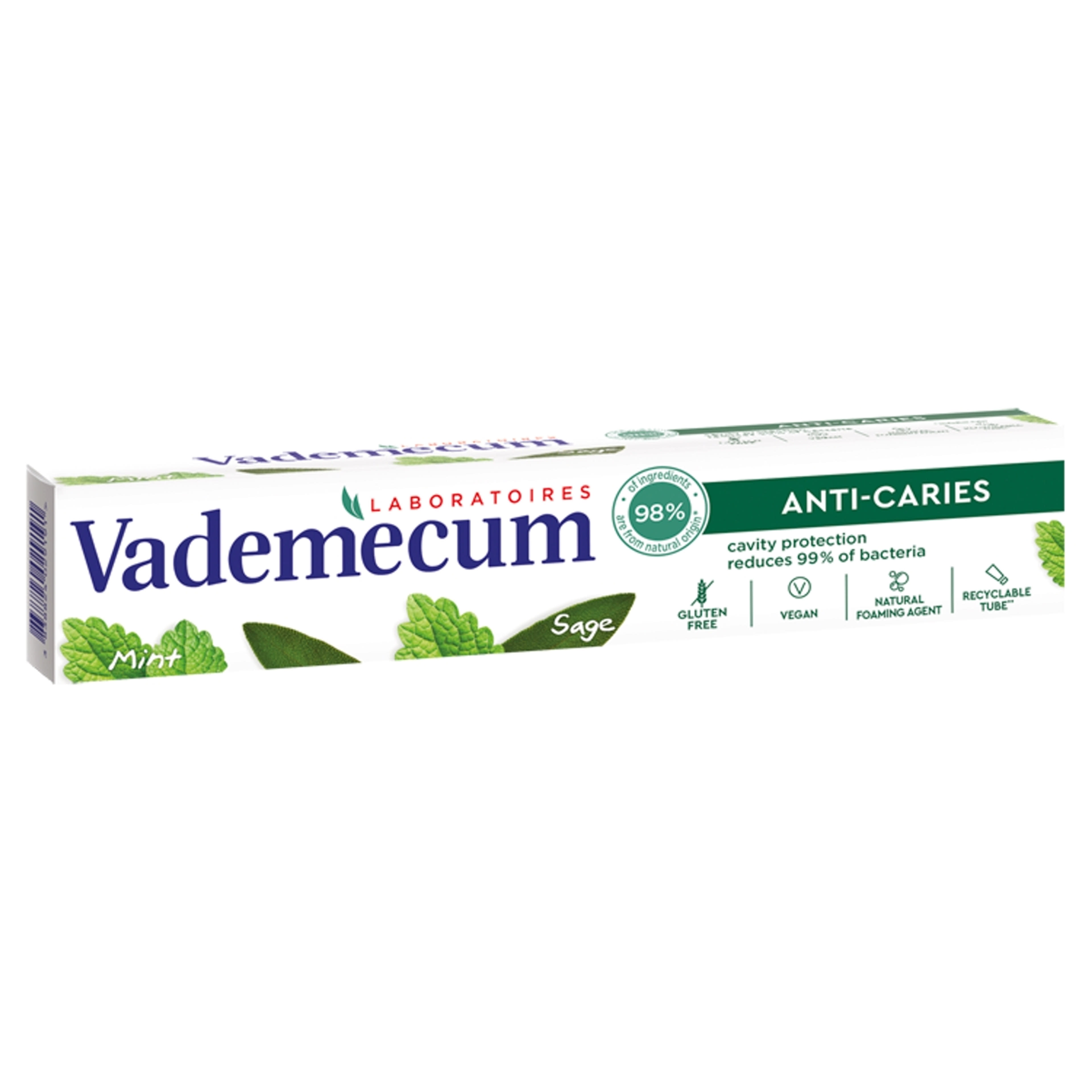 Vademecum Anticaries fogkrém - 75 ml