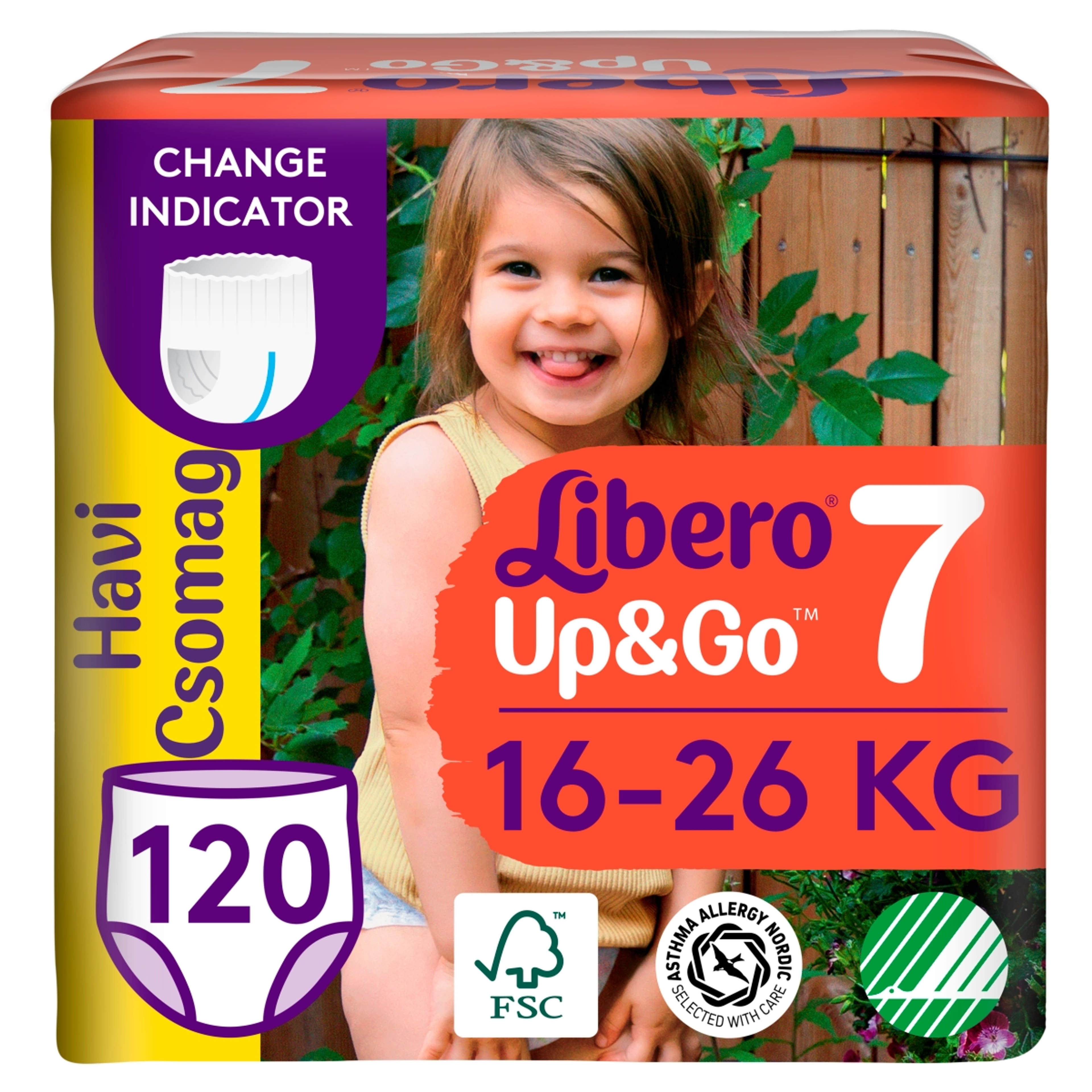 Libero Up&Go bugyipelenka 7-es 16-26 kg - 120 db-1
