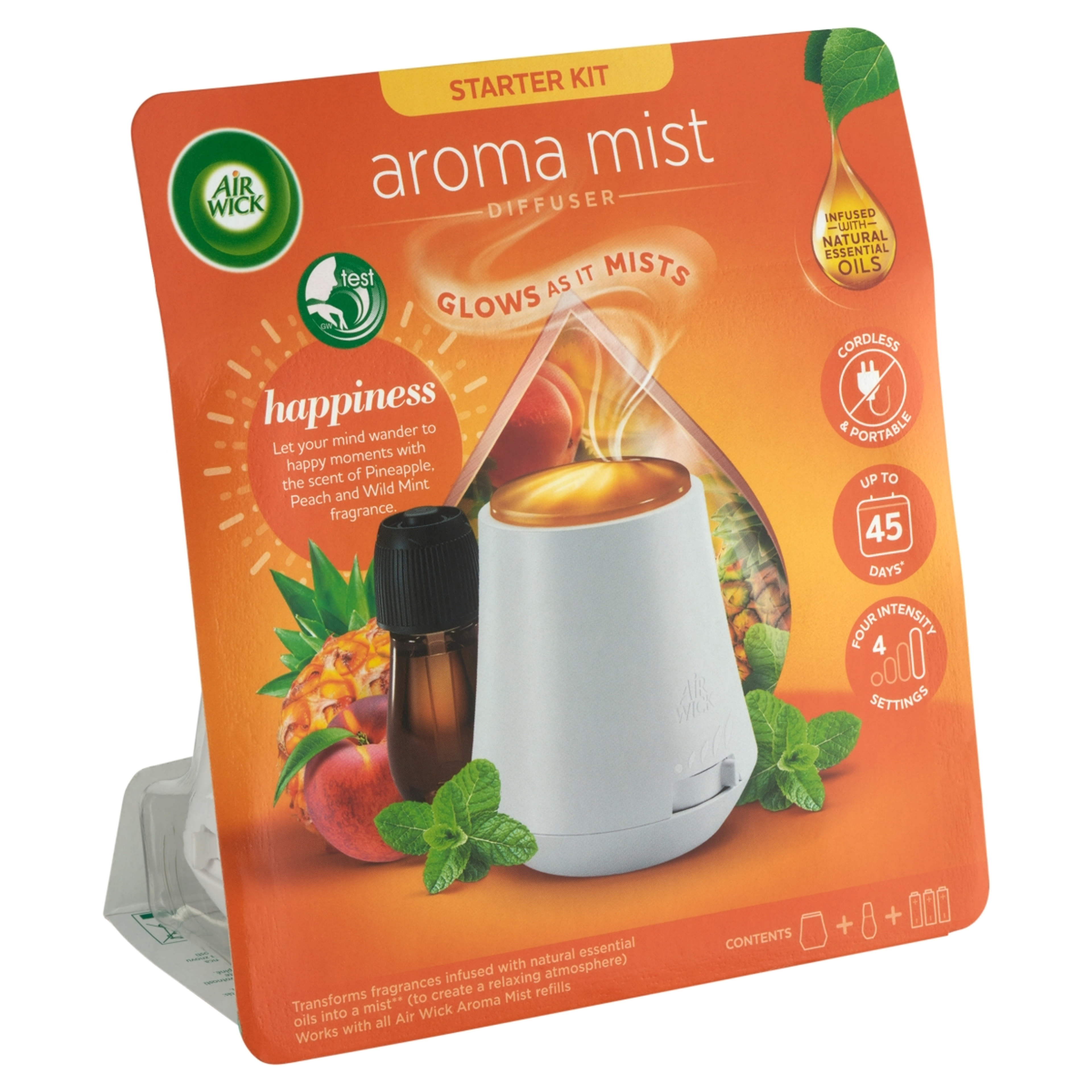 Air Wick Aroma Mist Boldog Pillanatok aroma diffúzor készülék és utántöltő - 20 ml-2