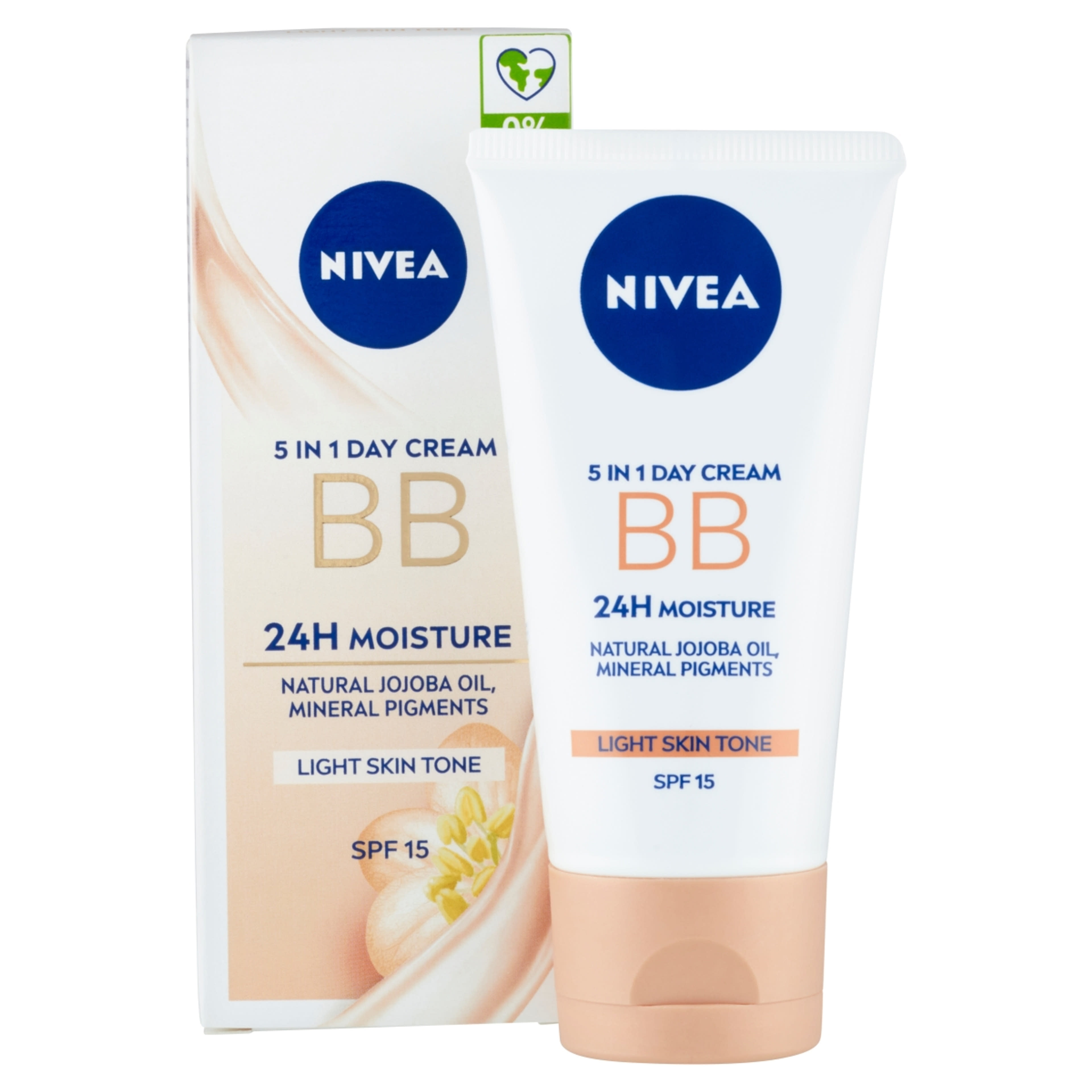 Nivea BB Cream hidratáló arckrém világos borre - 50 ml-2