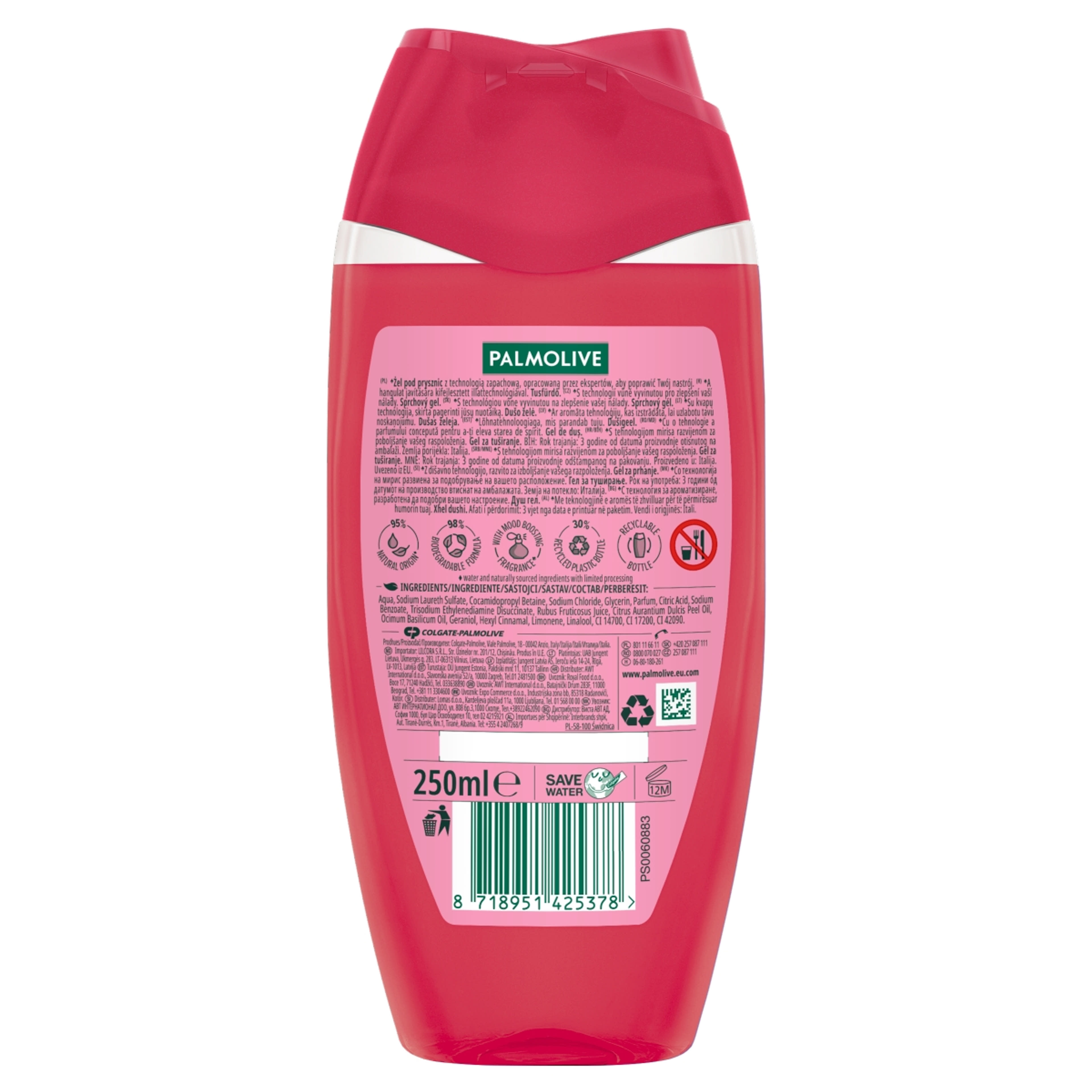 Palmolive Aroma Essence Sweet Delight tusfürdő - 250 ml-2