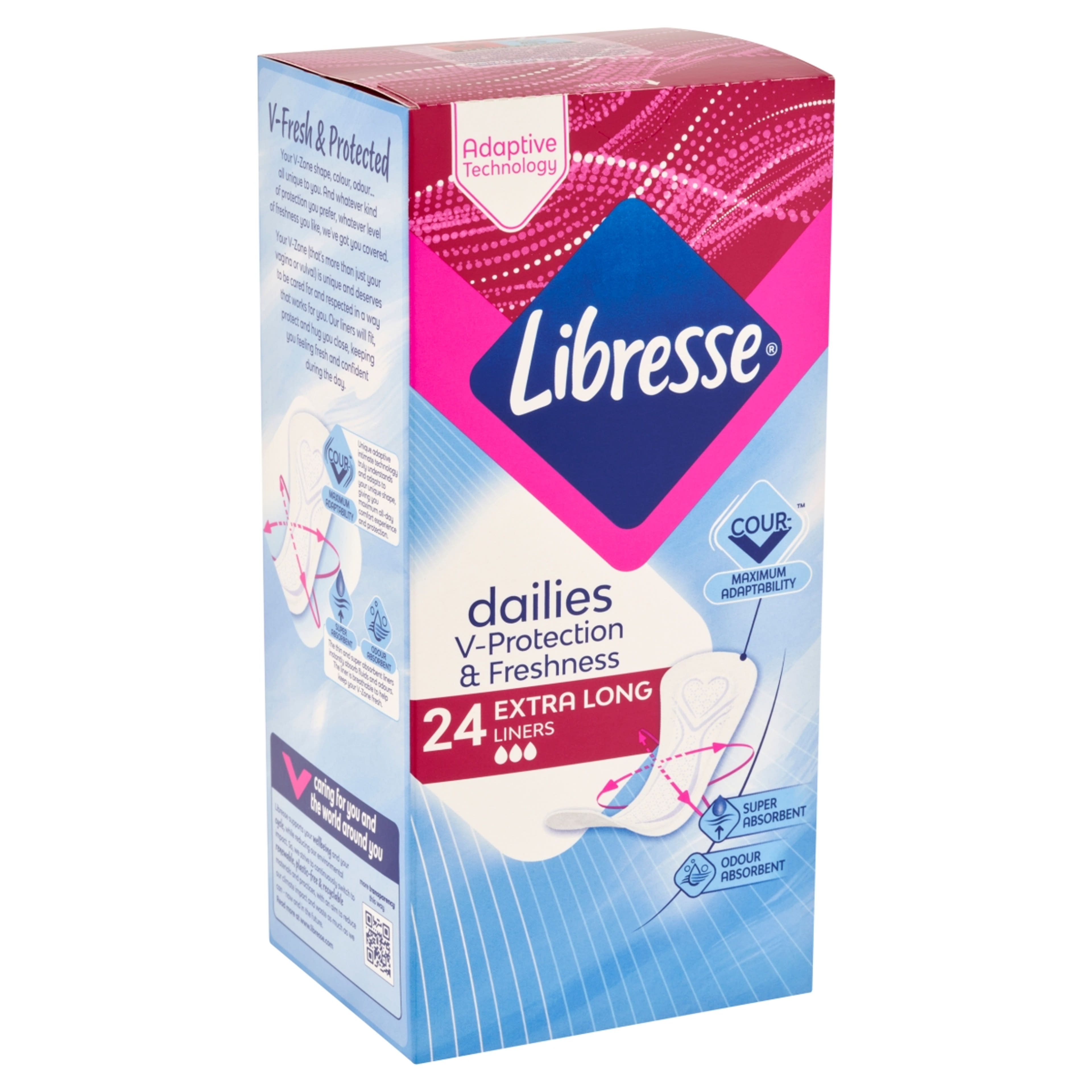 Libresse Extra Long tisztasági betét - 24 db-2