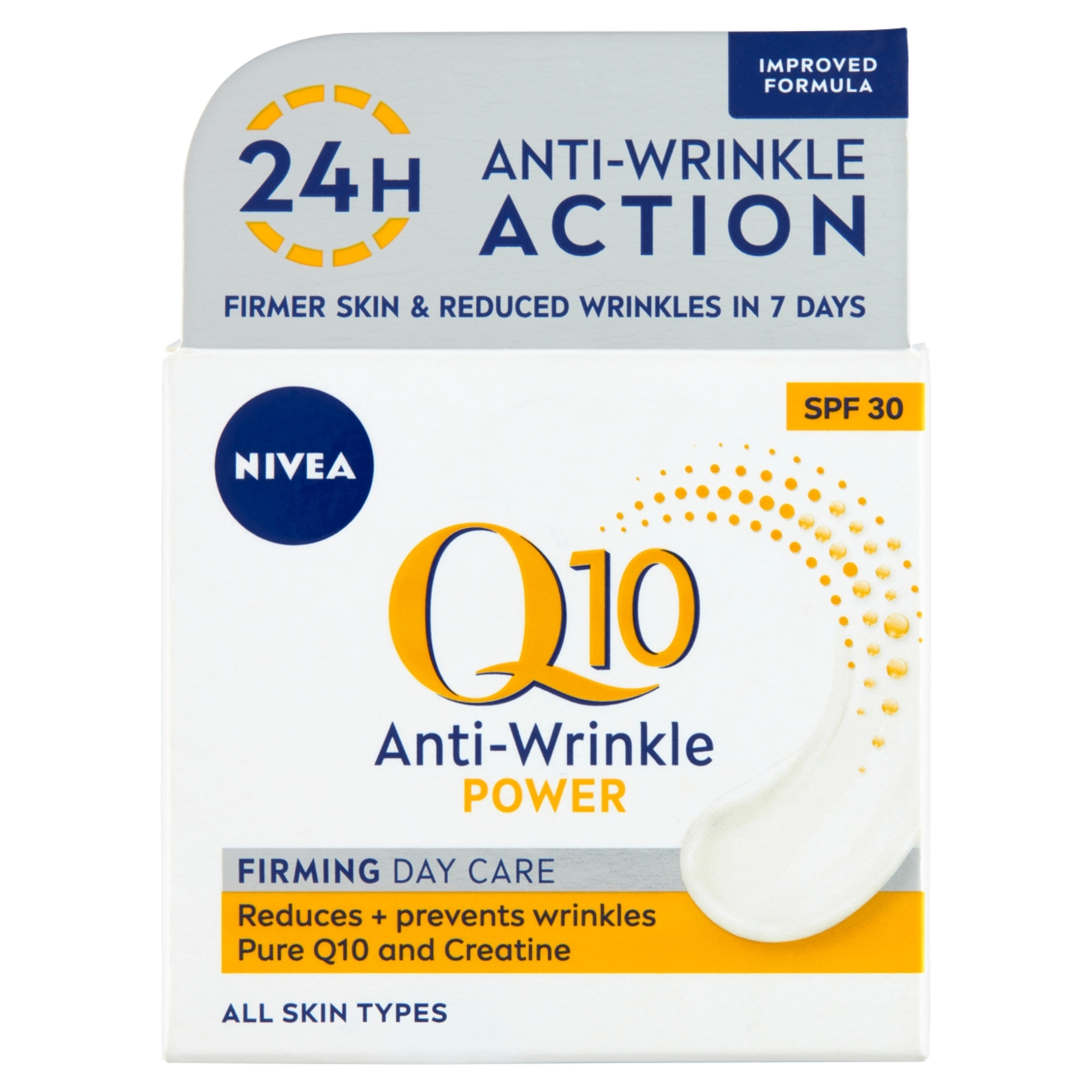 NIVEA Q10 Power ránctalanító nappali arckrém FF30 - 50 ml