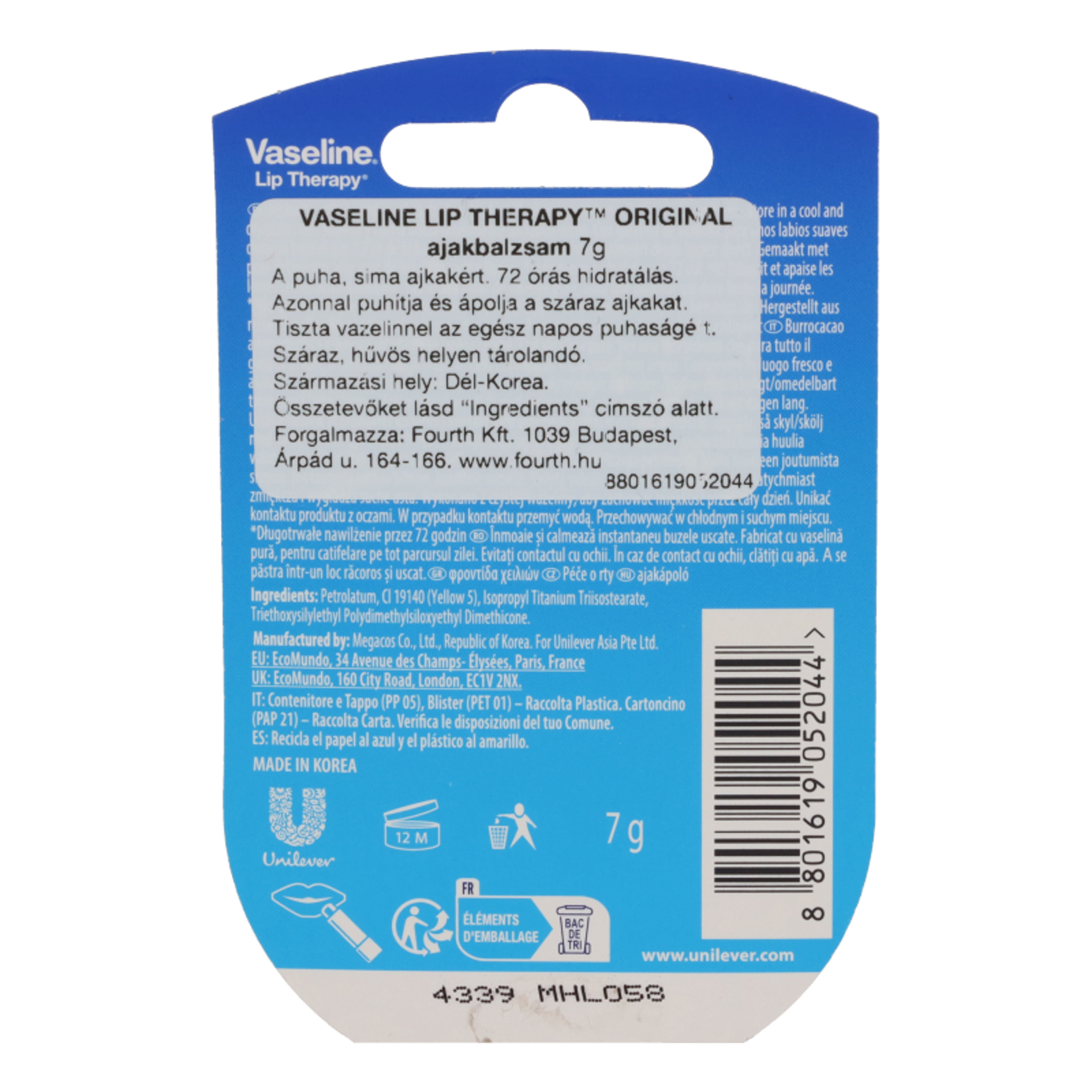 Vaseline Original ajakbalzsam - 7 g-3