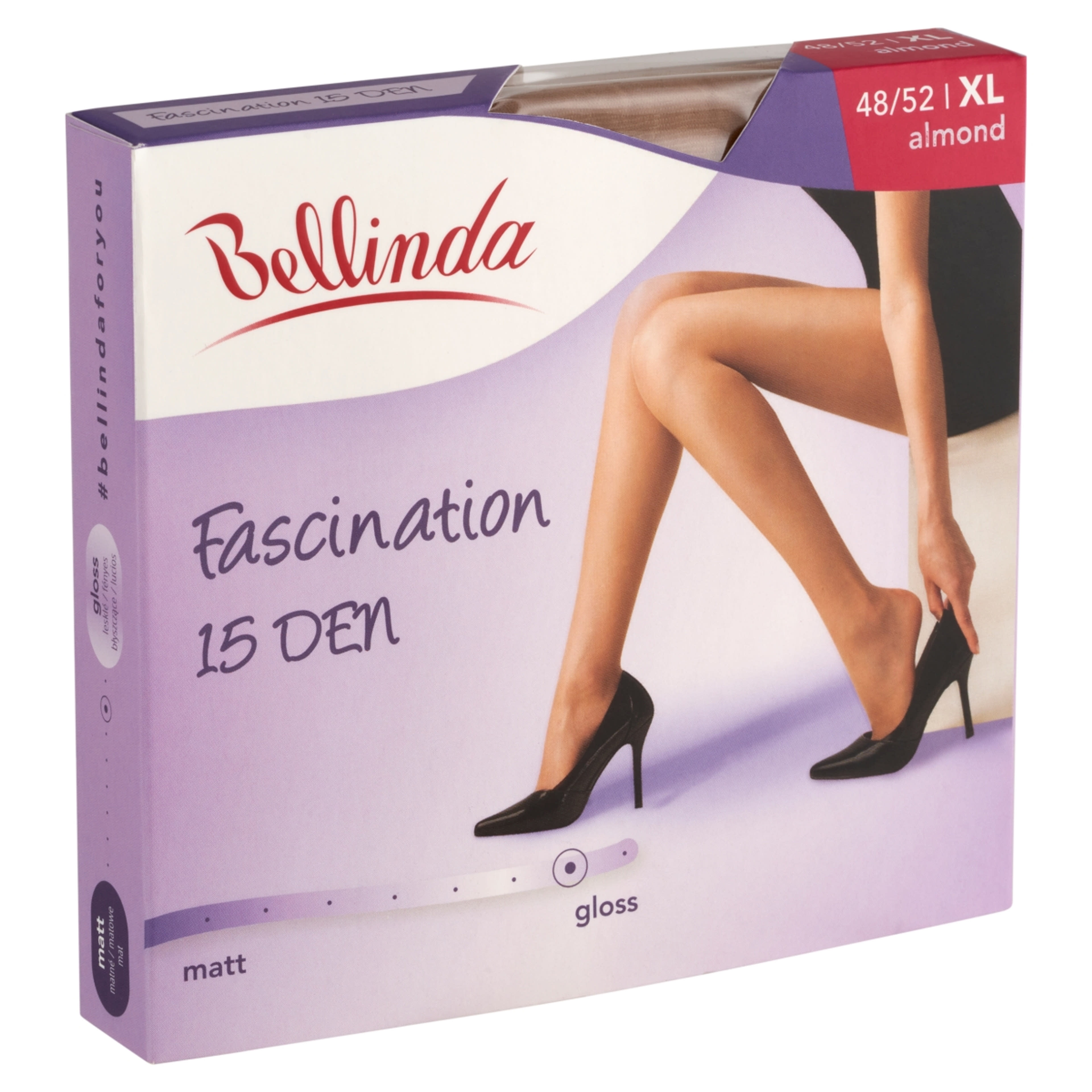 Bellinda harisnya Facination 15den Almond XL - 1 db-2