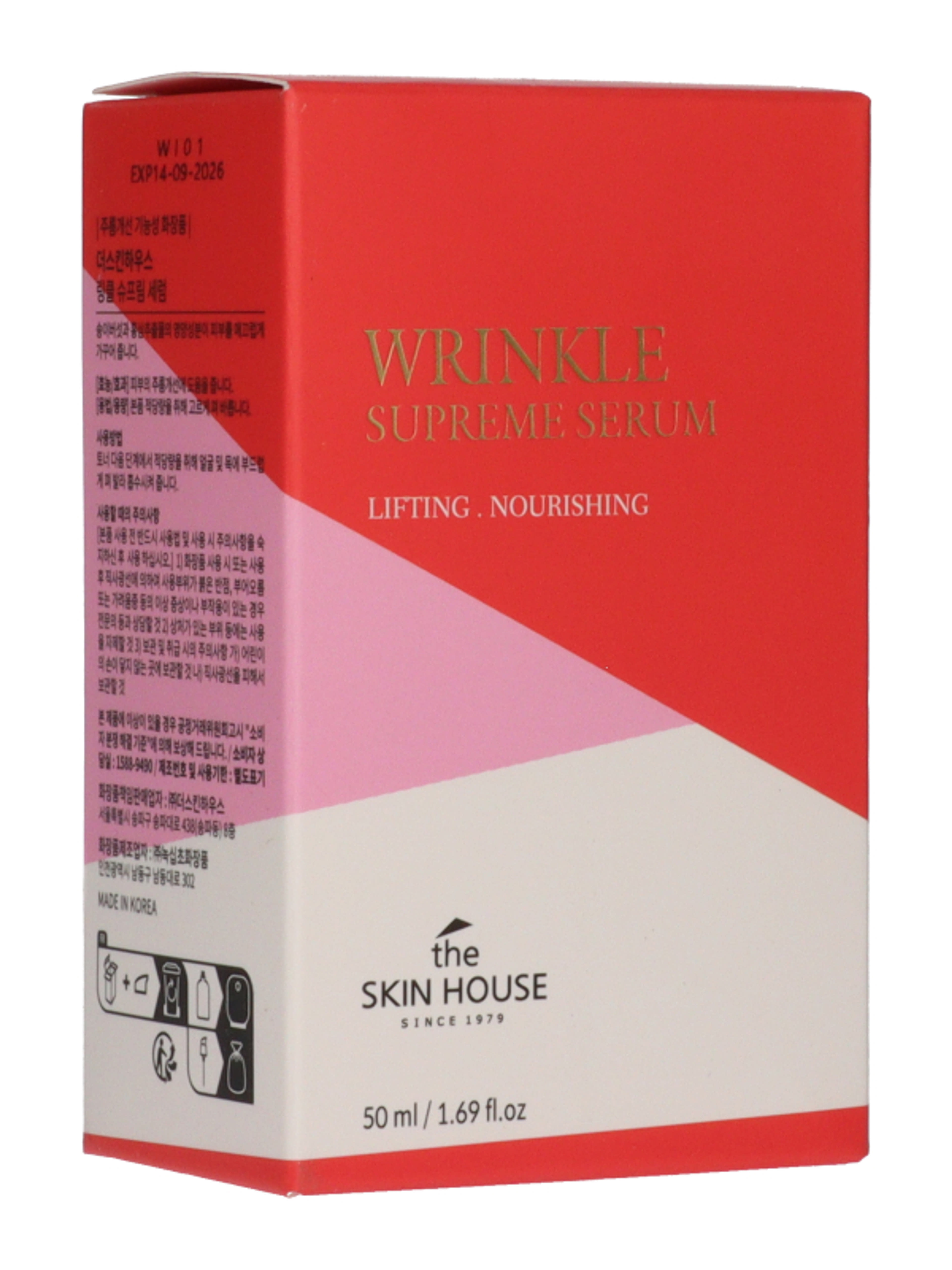 The Skin House Wrinkle Supreme bőröregedésgátló szérum - 50 ml-4