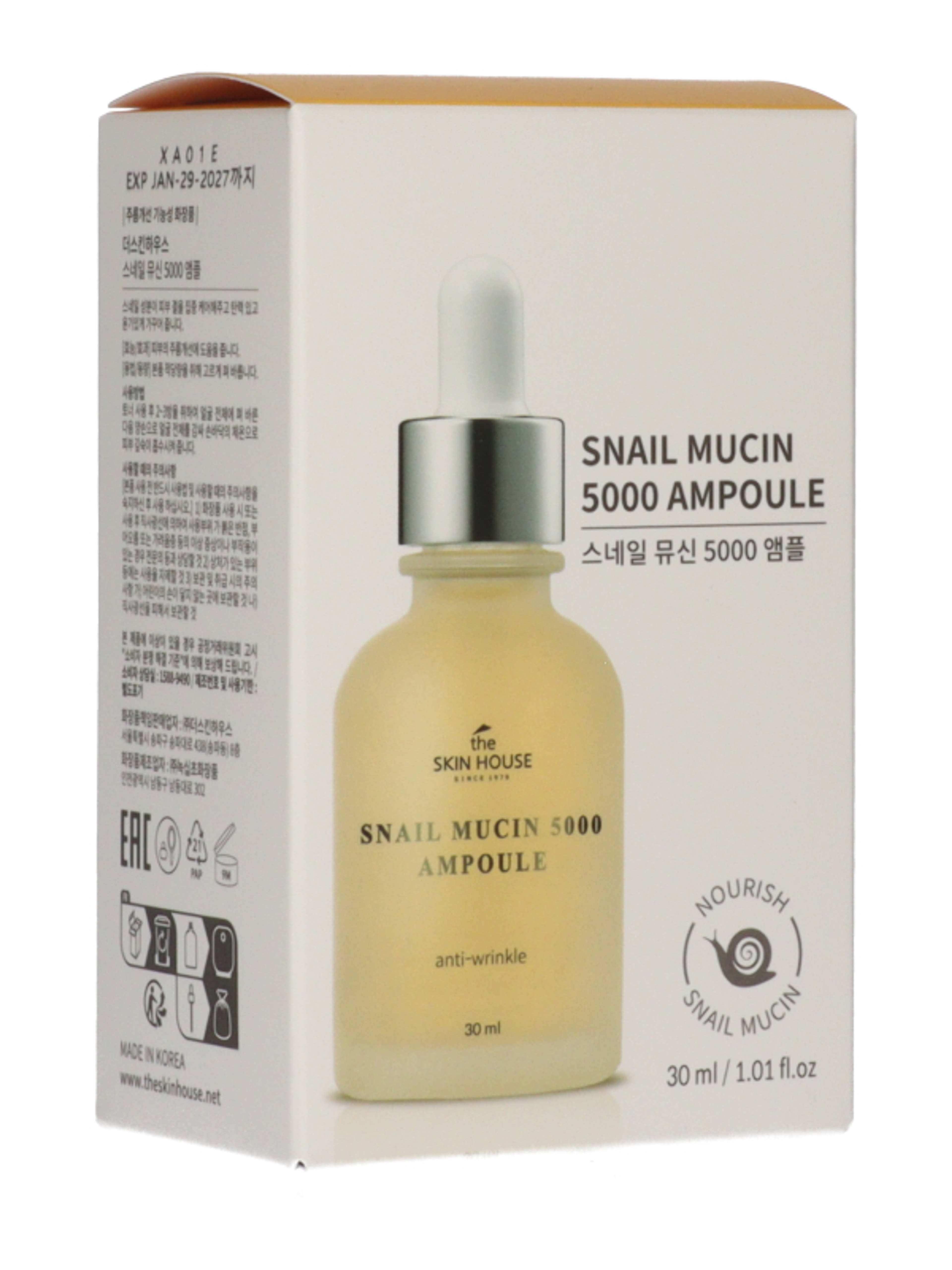 The Skin House ampulla csiganyállal és hidrolizált kollagénnel - 30 ml-4