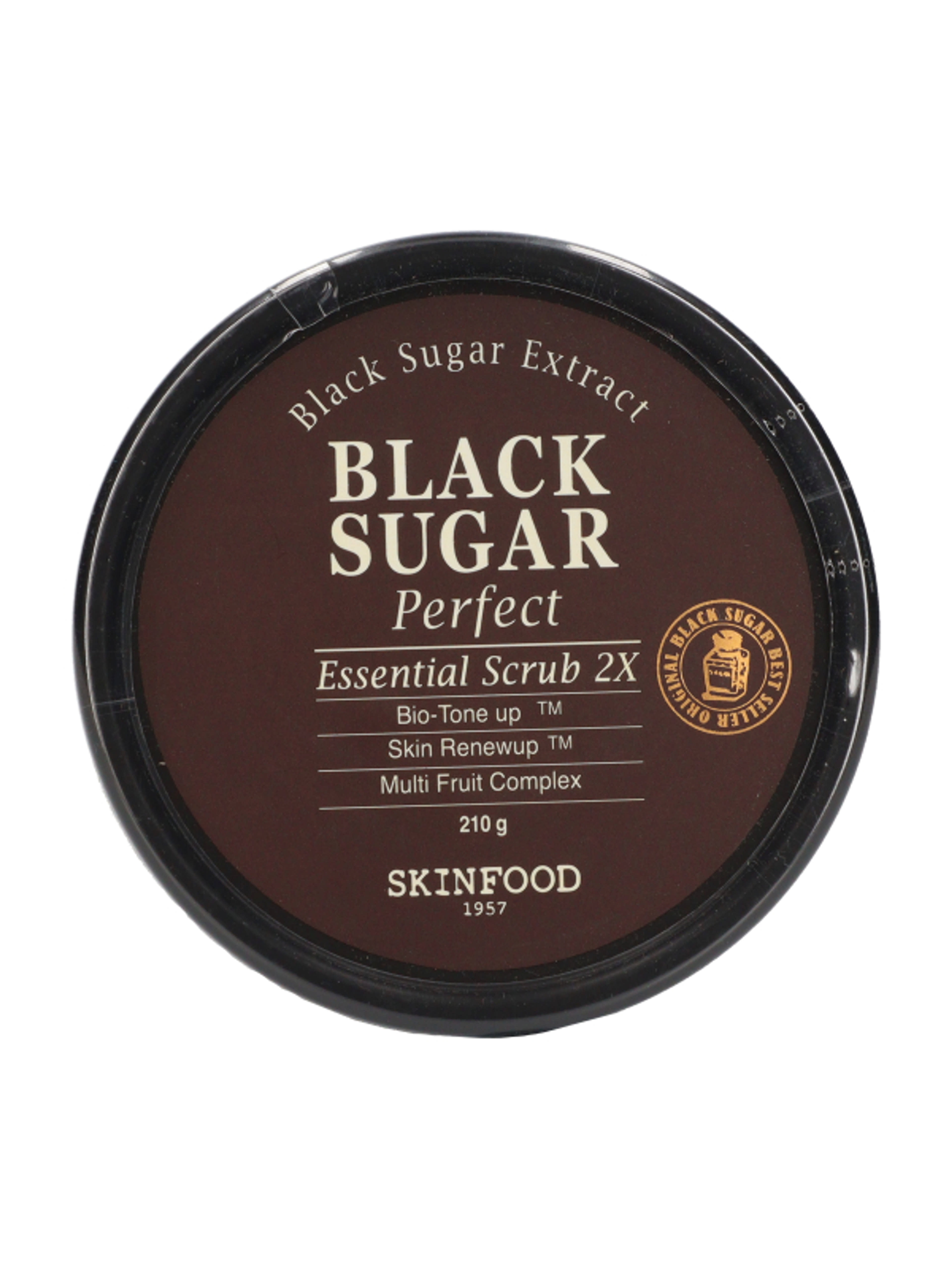 Skinfood Finomított Rizsbor Fekete cukorradír - 210 g