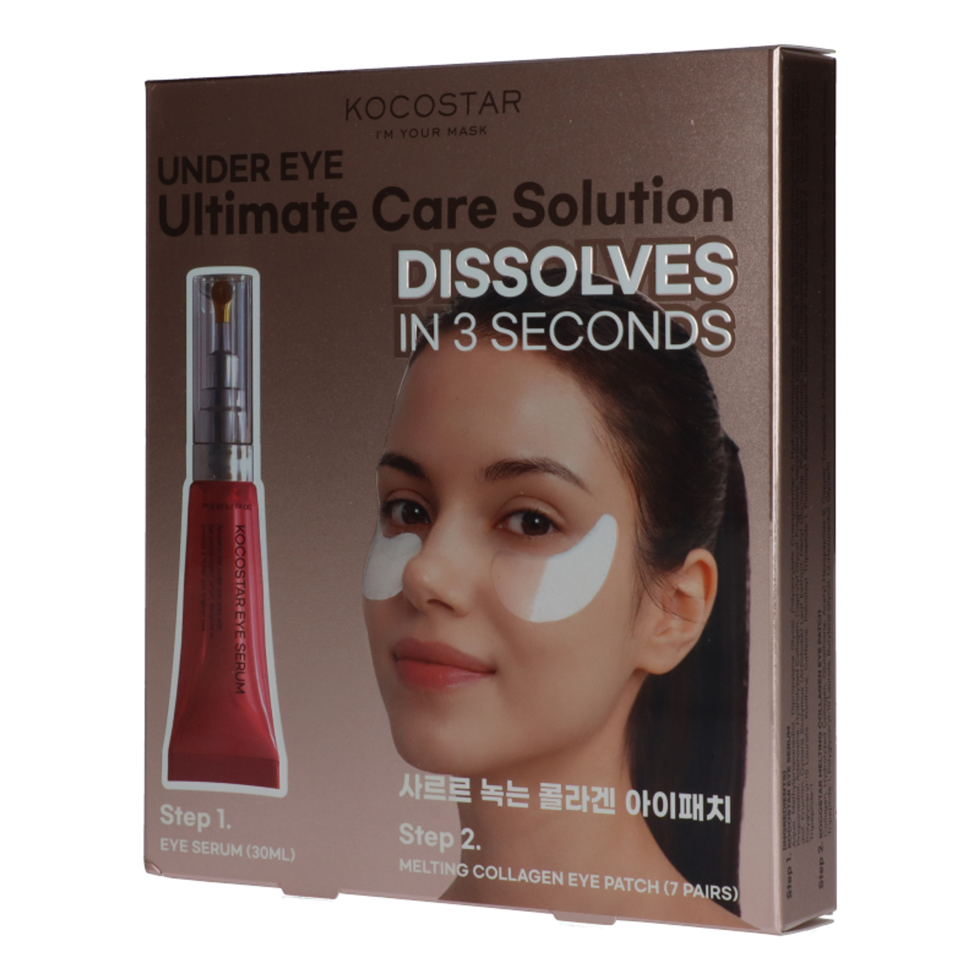 Kocostar szemkörnyék szérum és tapasz szett - 30 ml-2