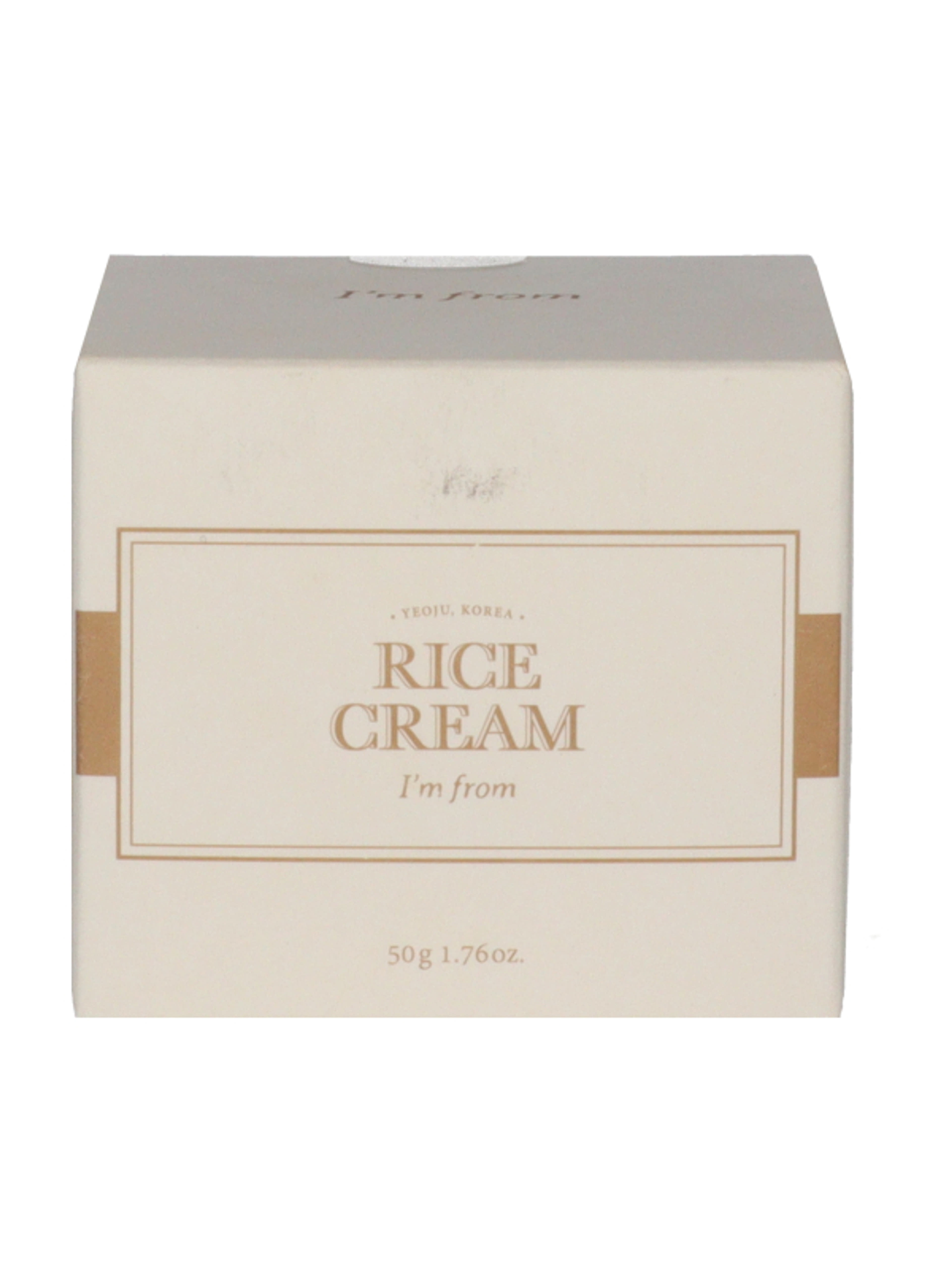 I'm from Rice nyugtató és hidratáló arckrém rizskivonattal - 50 ml-1