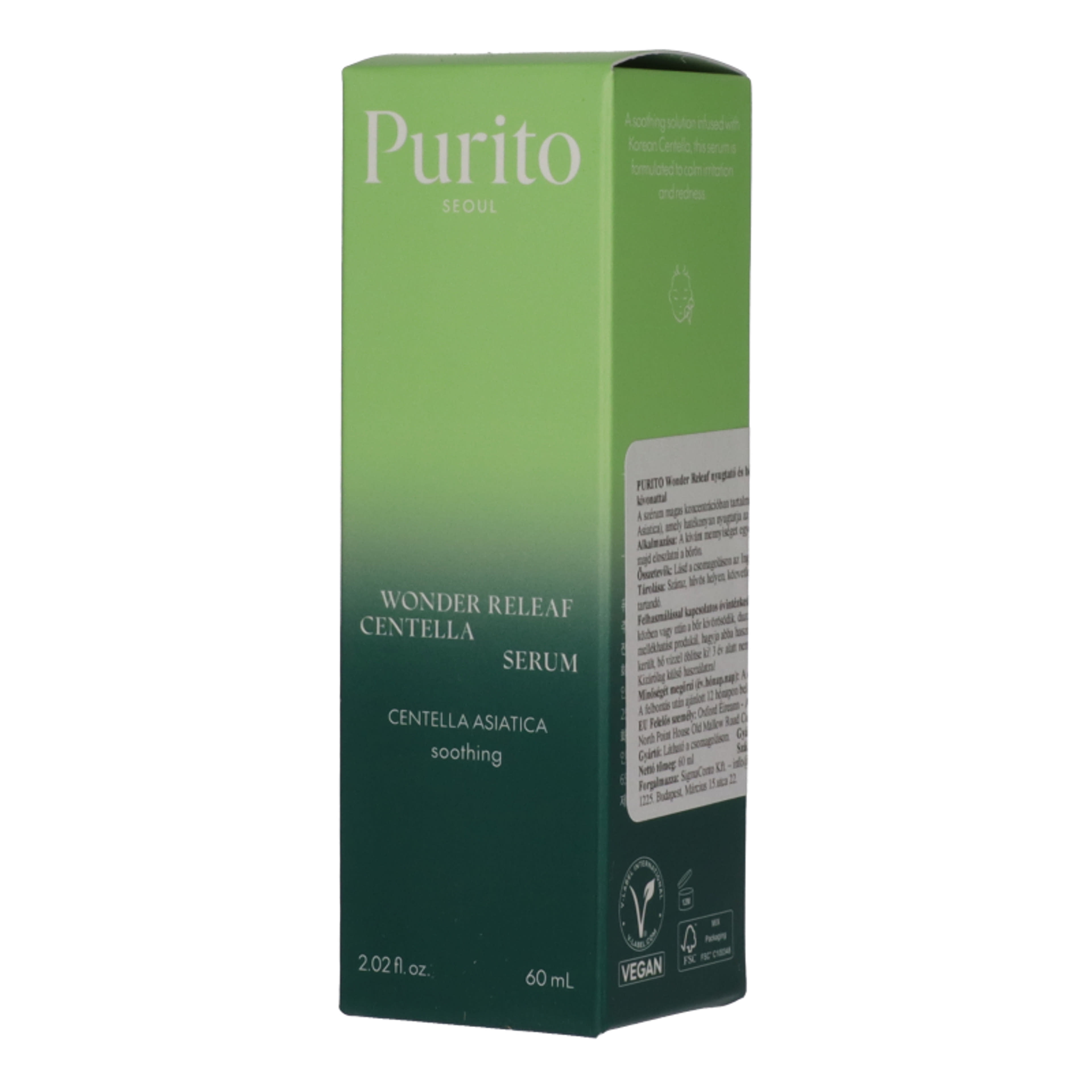 Purito Wonder Releaf Centella szérum - 60 ml-2