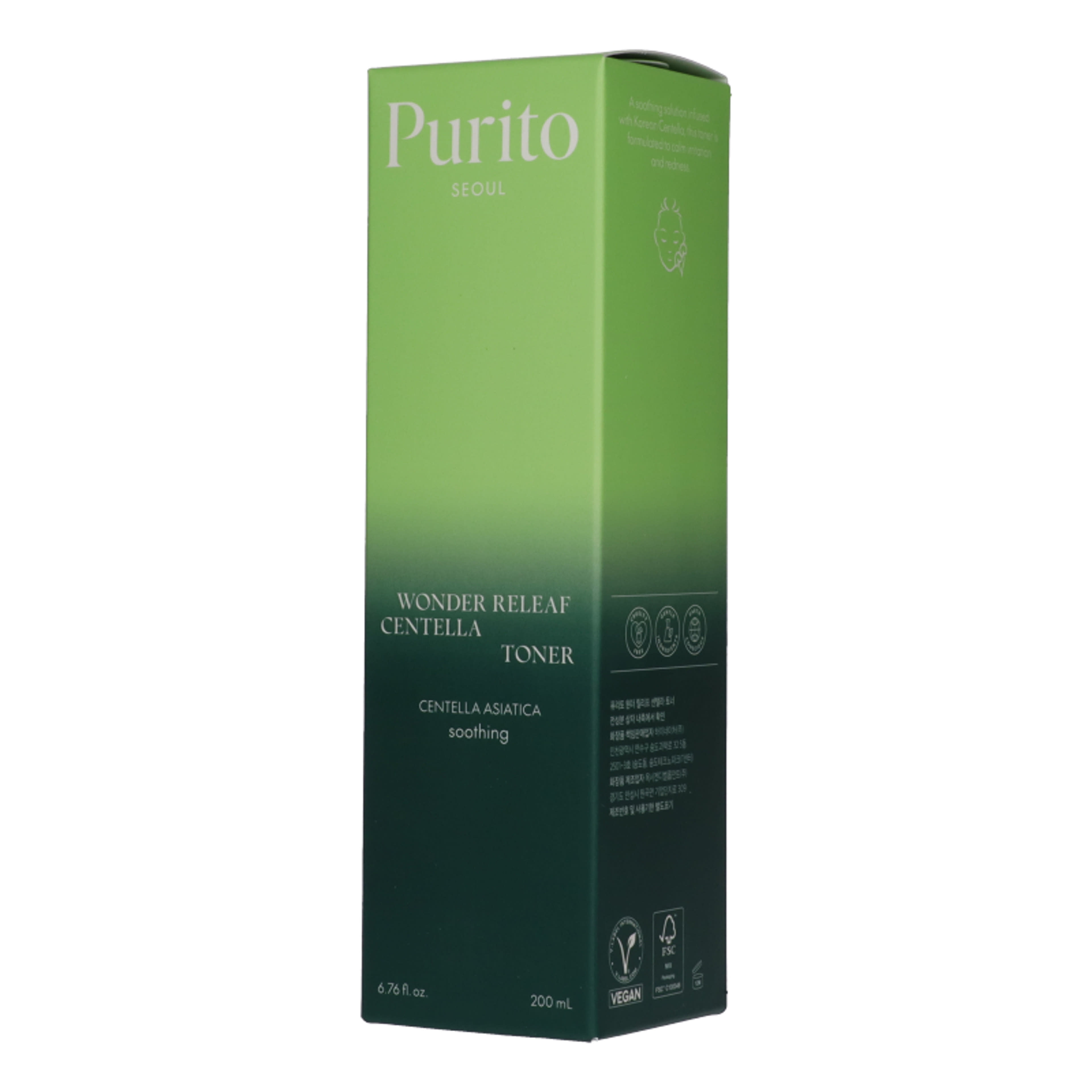 Purito Wonder Releaf Centella toner - 200 ml-2