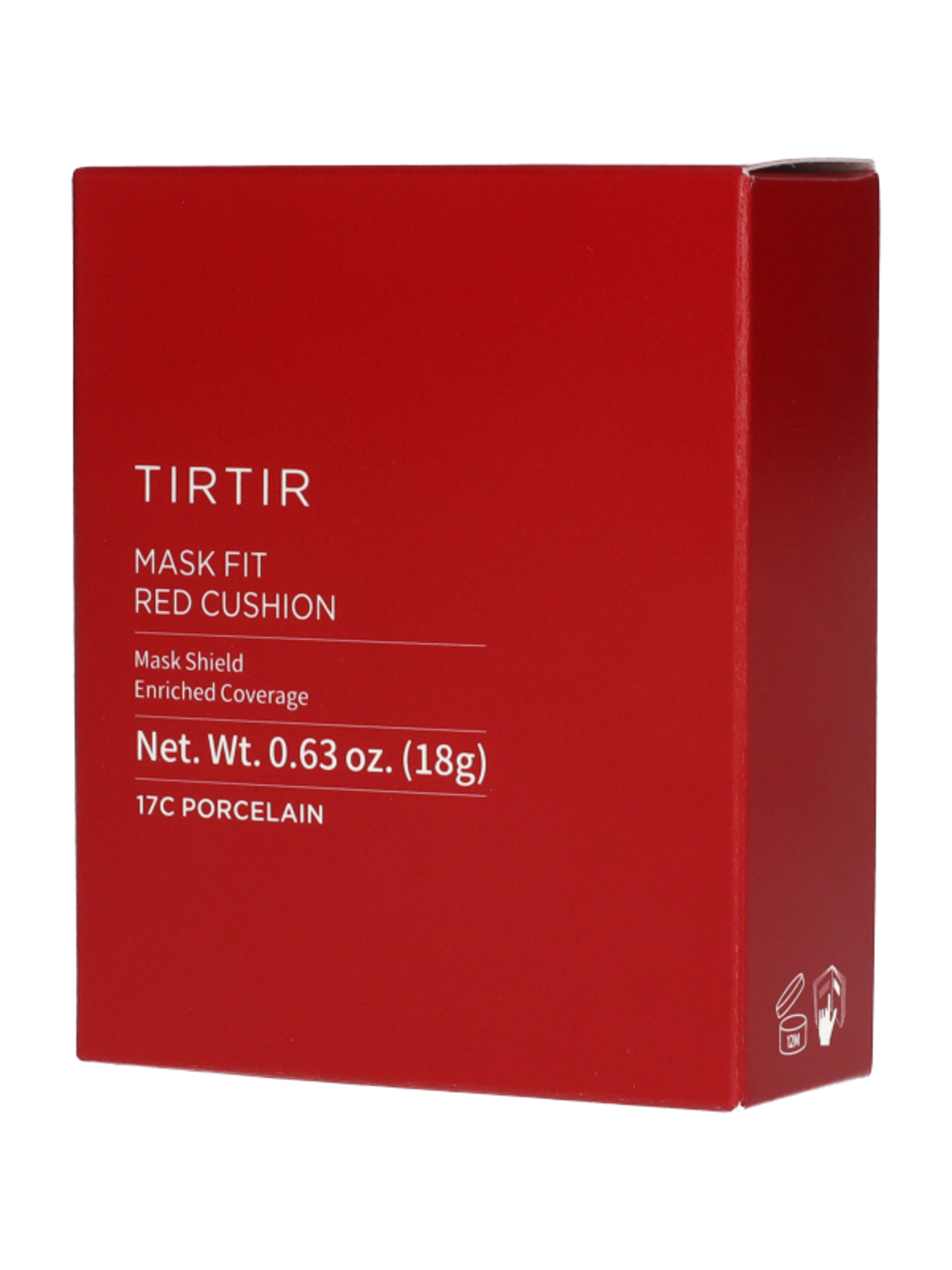 TirTir Mask Fit Red Cushion alapozó SPF40 /17C Porcelain - 18 g-2