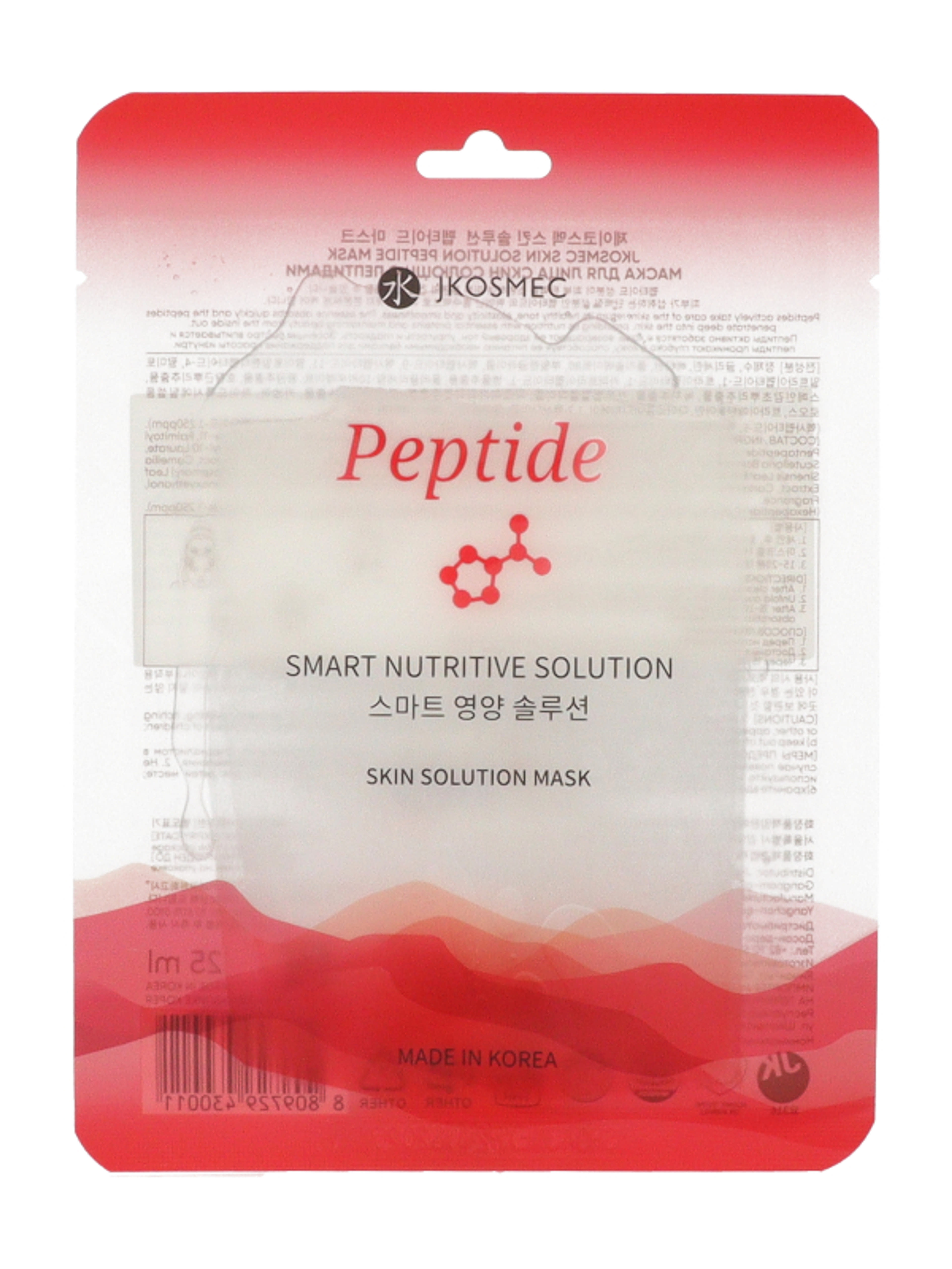 Jkosmec Skin Solution maszk peptidekkel - 1 db