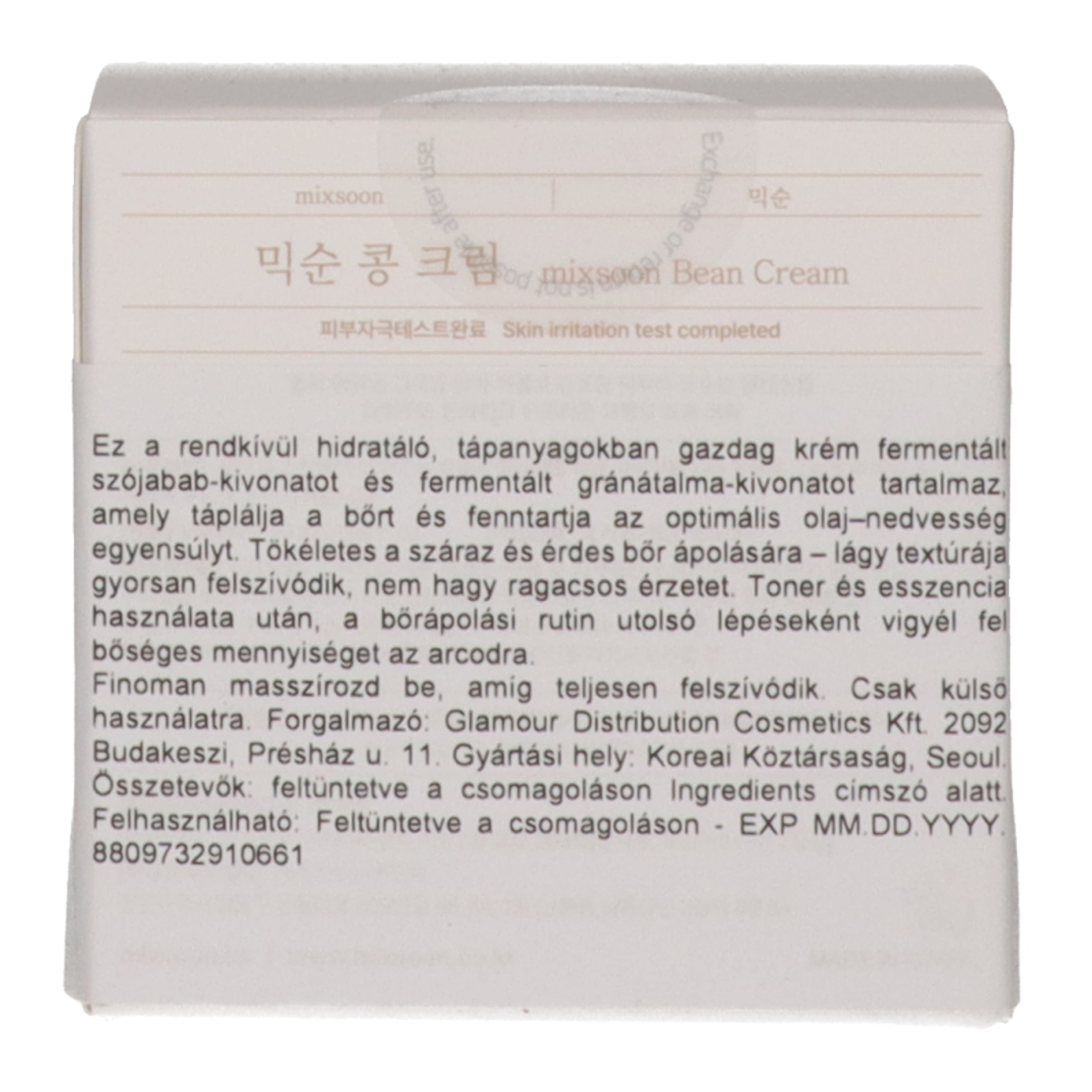 Mixsoon arckrém szójabab-kivonattal - 50 ml-3