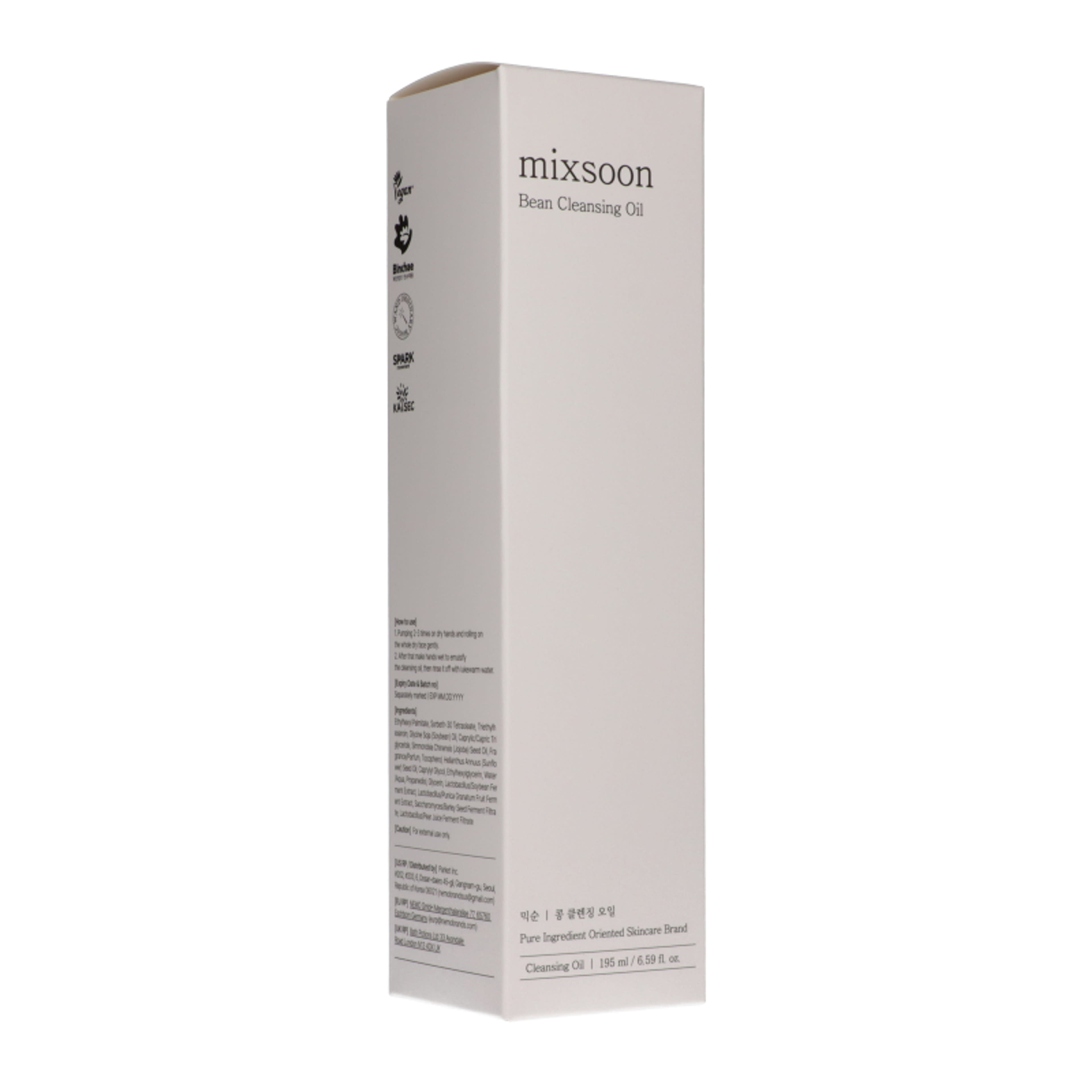 Mixsoon tisztító olaj szójababbal - 195 ml-2