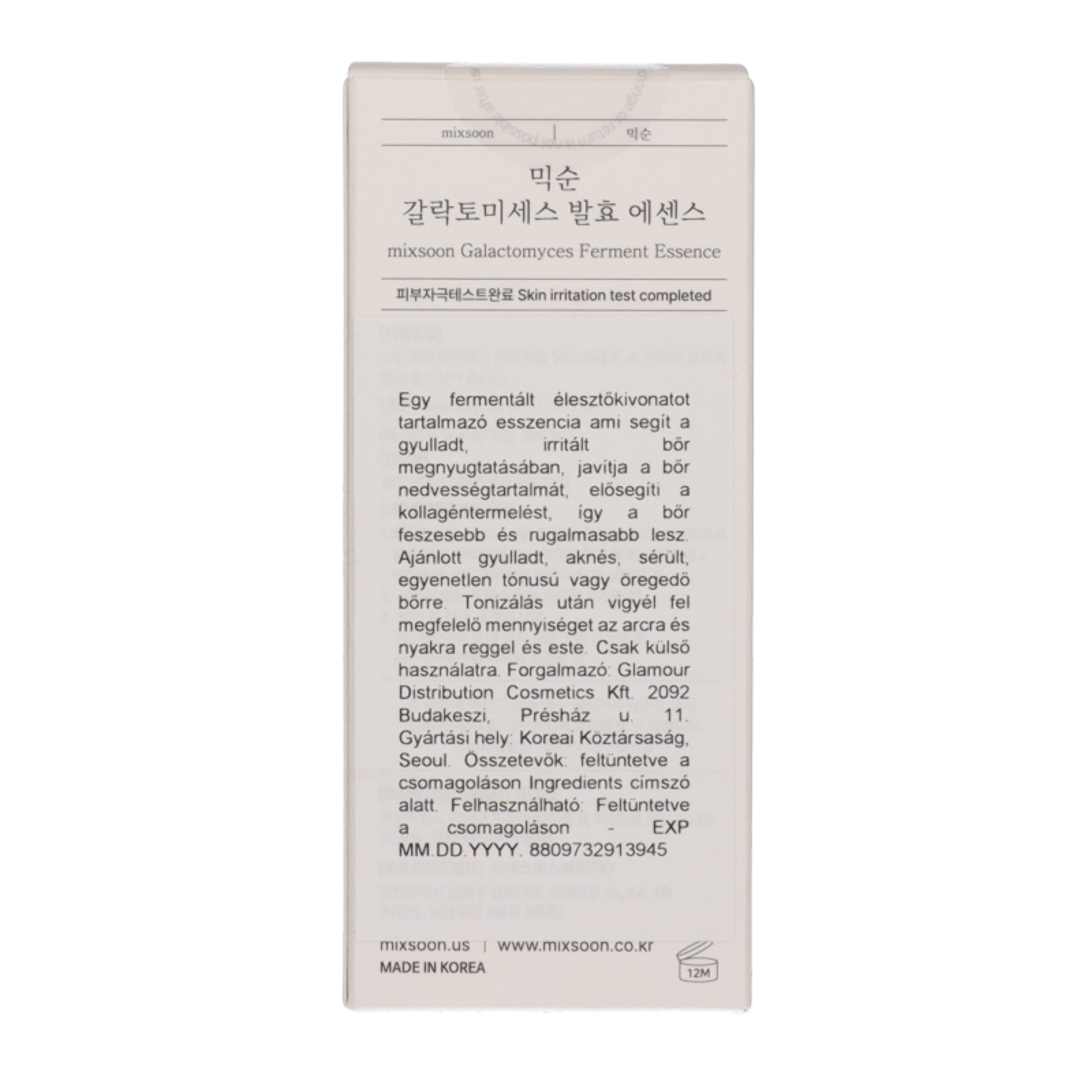 Mixsoon Galactomyces fermentált esszencia - 30 ml-3