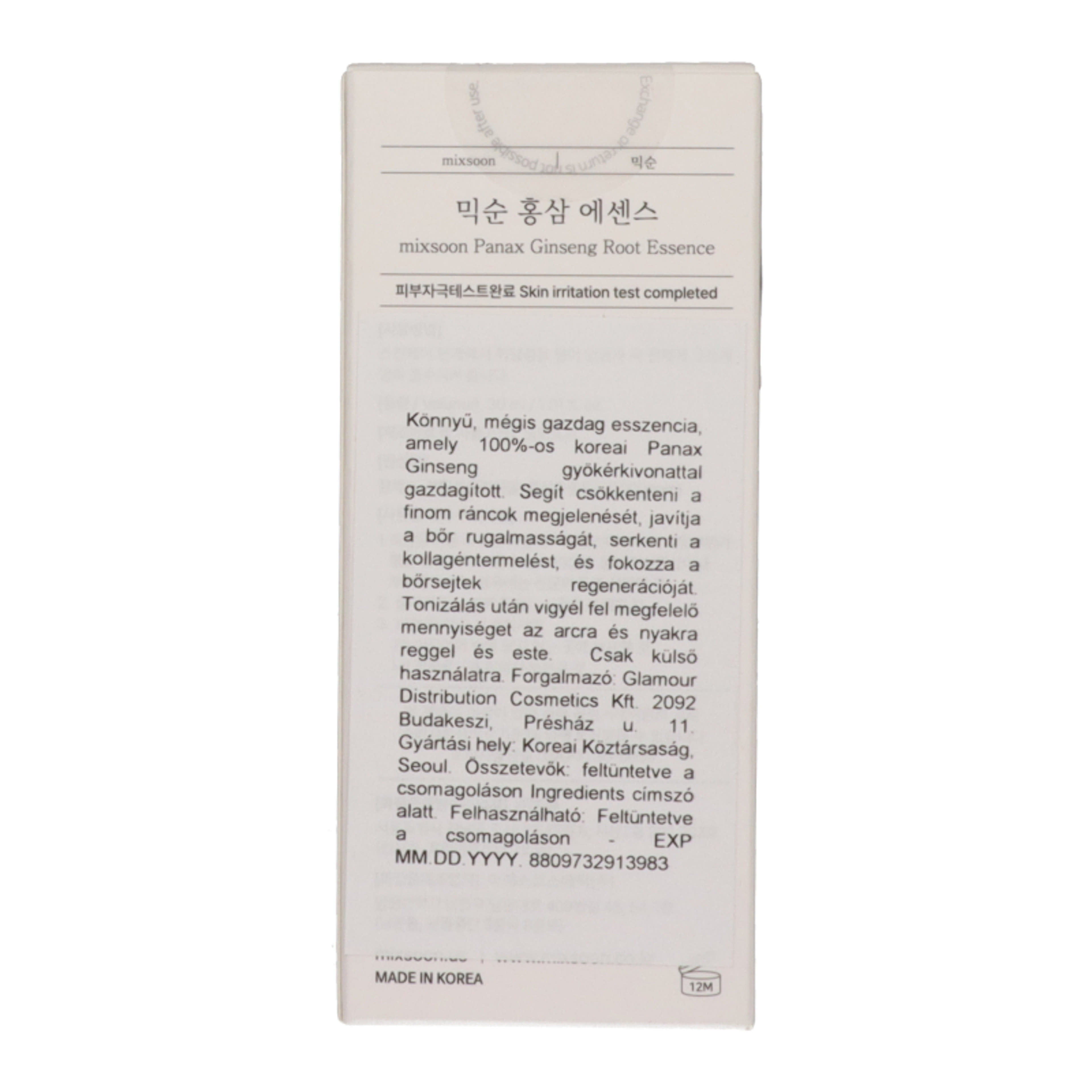Mixsoon Panax Ginseng esszencia - 30 ml-3