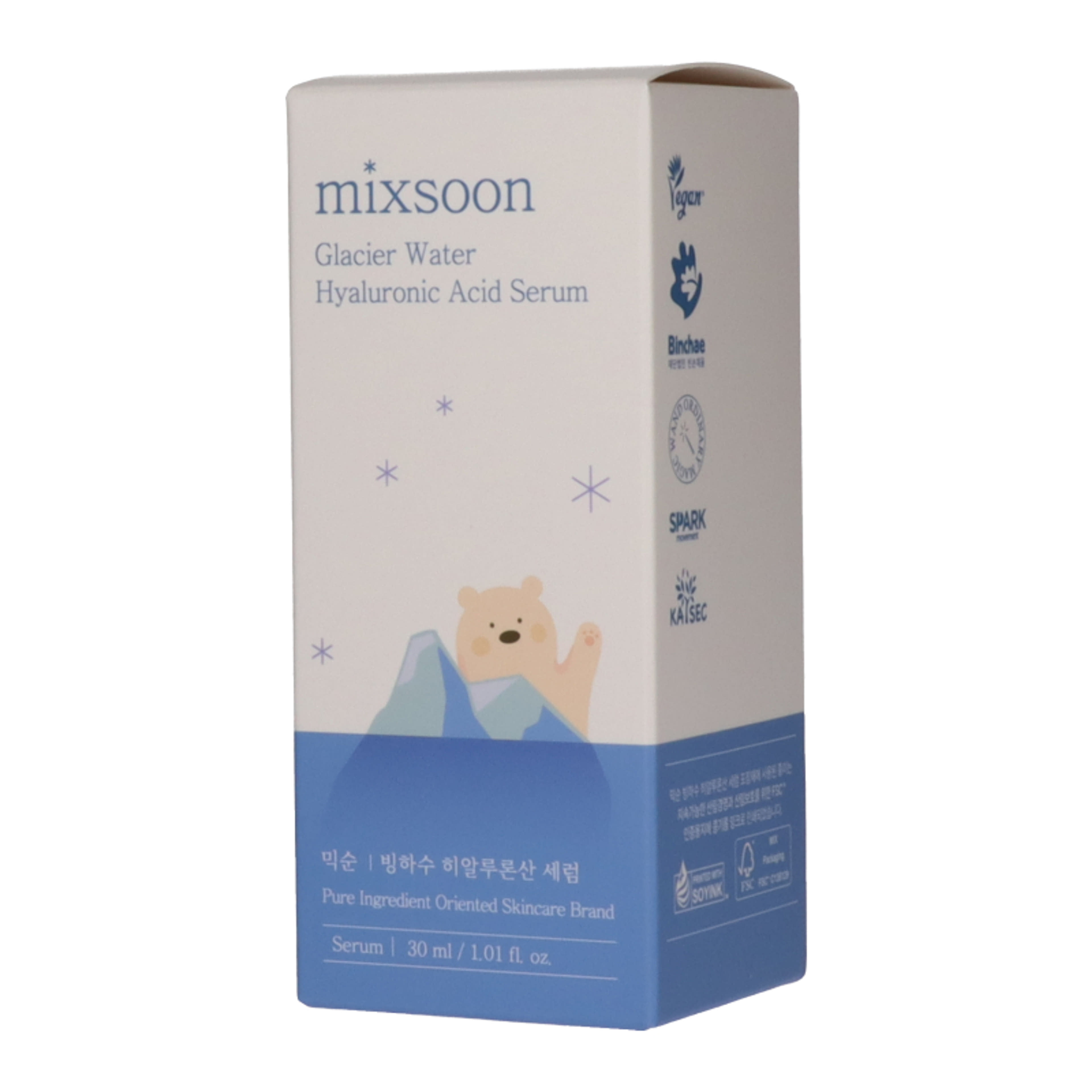 Mixsoon szérum gleccservízzel és hialuronsavval - 30 ml-2