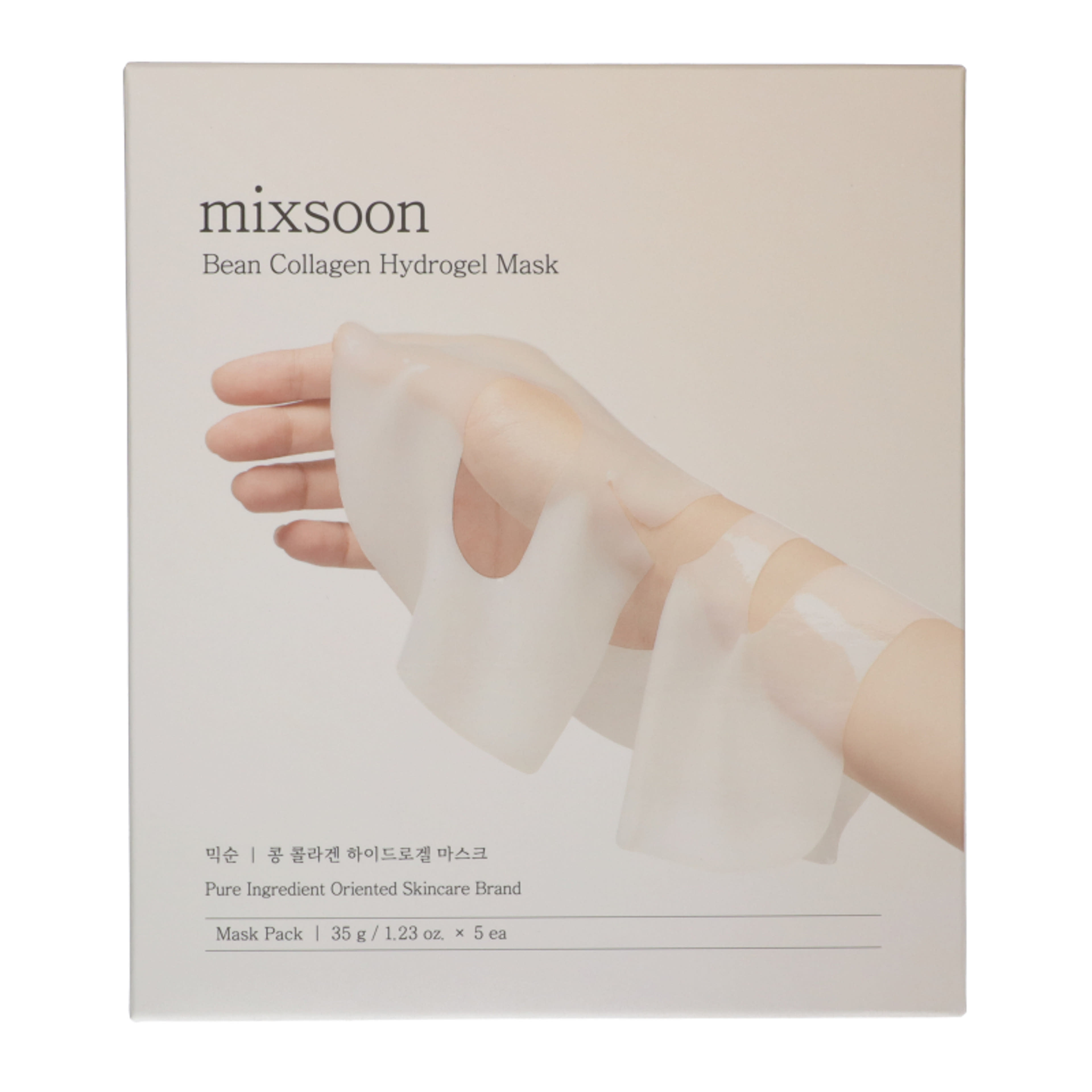 Mixsoon Kollagen&Hydrogel szójabab maszk - 5 db