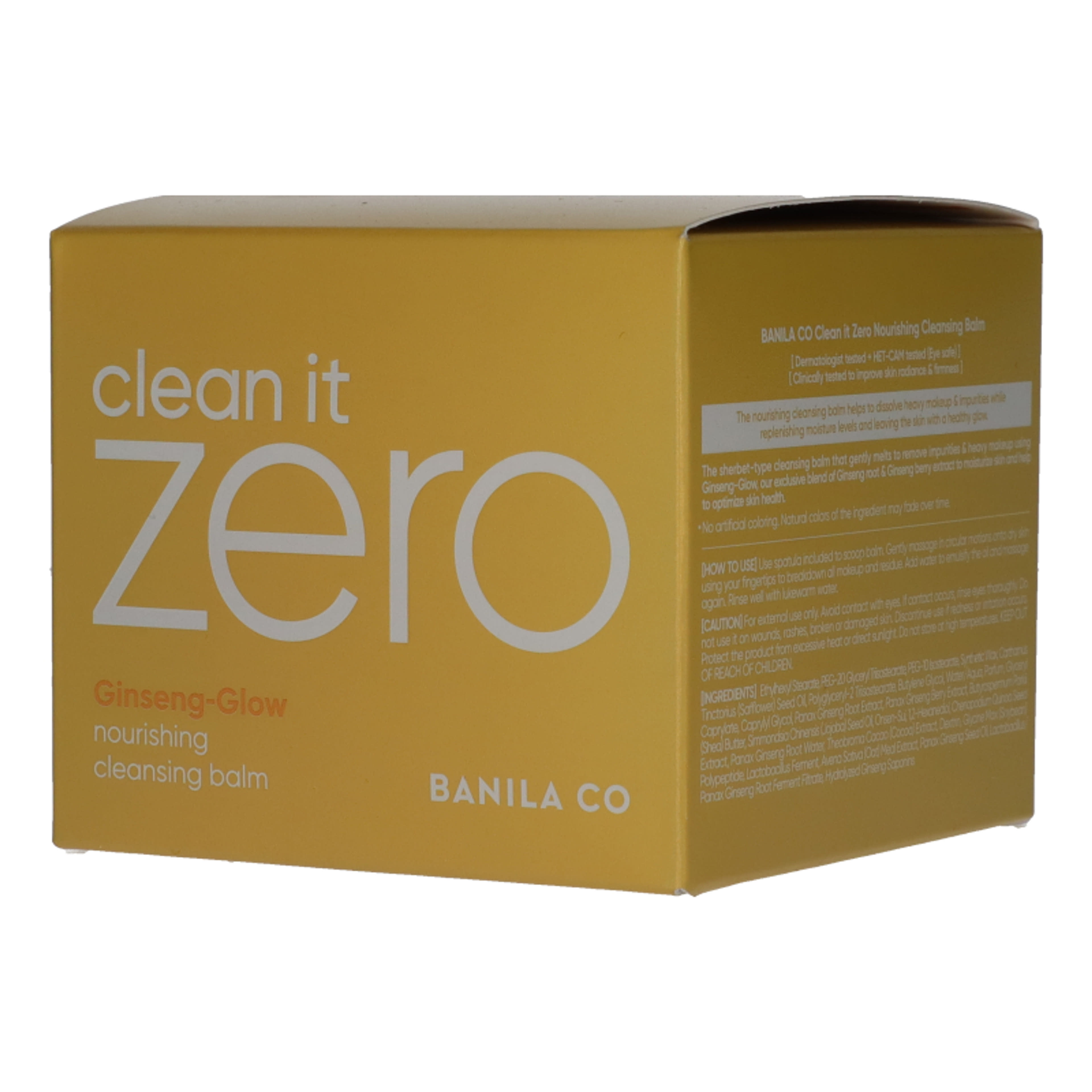 Banila Clean it Zero Ginseng-Glow tápláló és revitalizáló tisztító balzsam ginzengkivonattal - 100 ml-2
