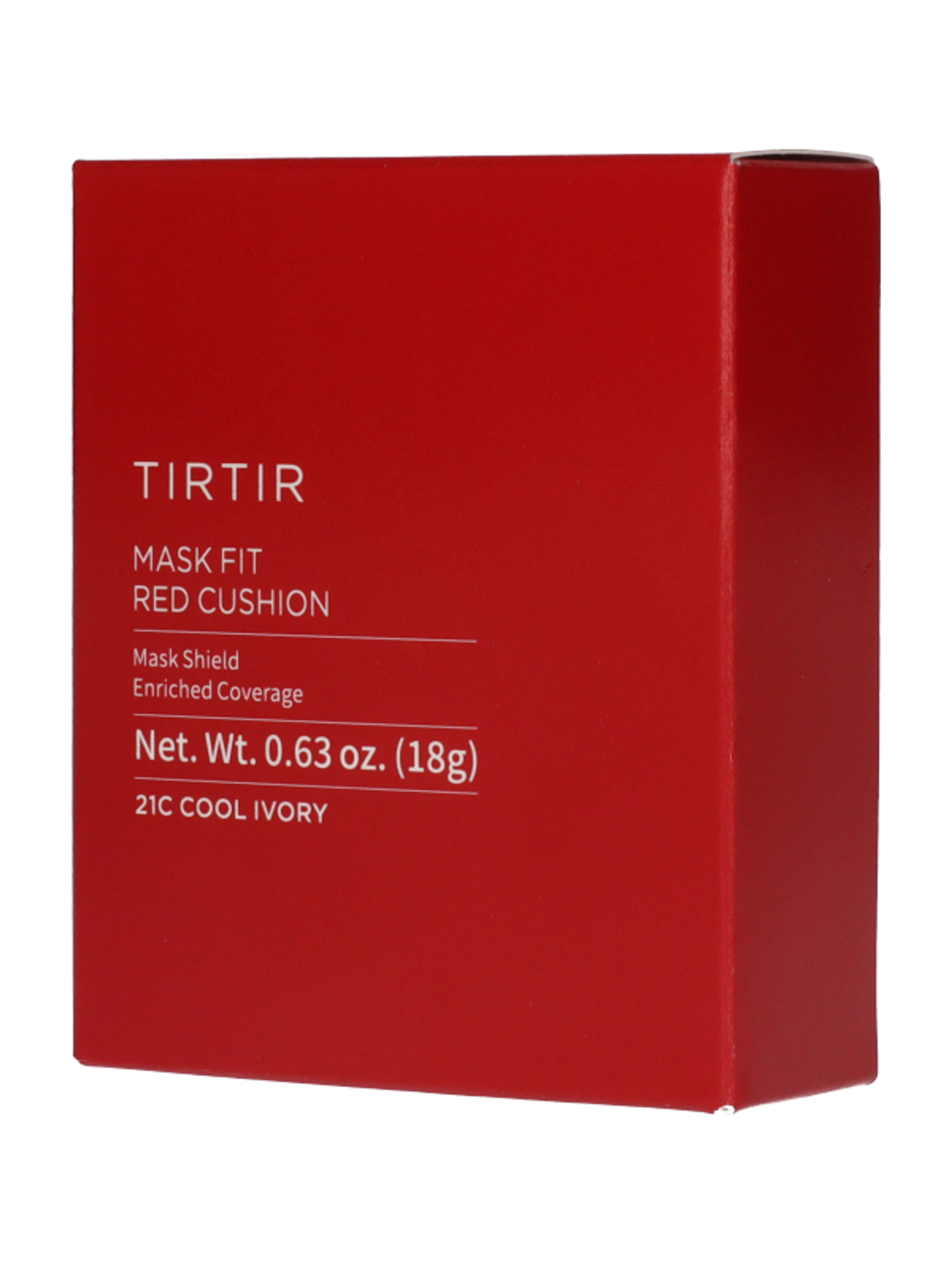 TirTir Mask Fit Red Cushion alapozó SPF40 /21C Cool Ivory - 18 g-2