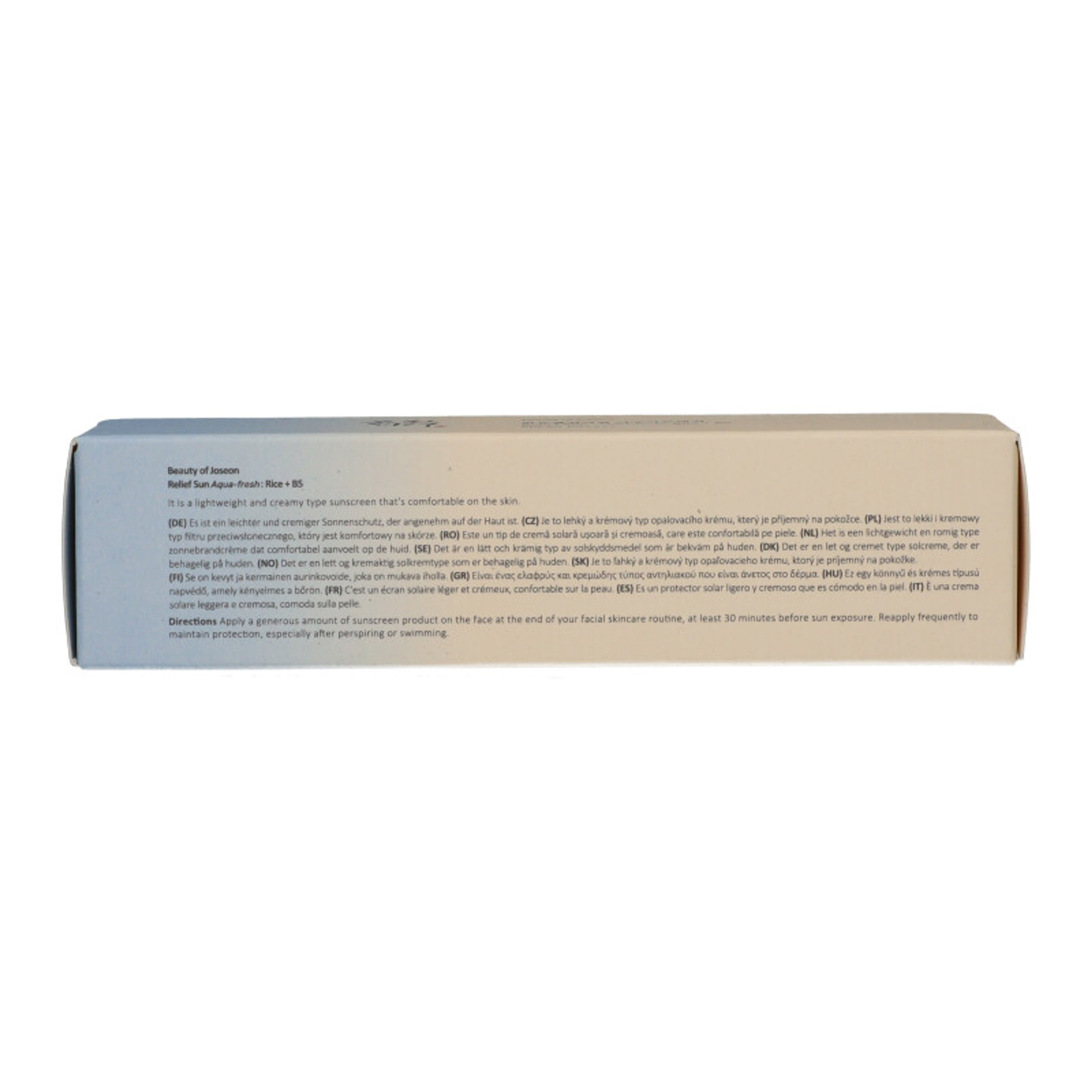 Beauty of Joseon Relief Sun Aqua-Fresh fényvédő - 50 ml-4