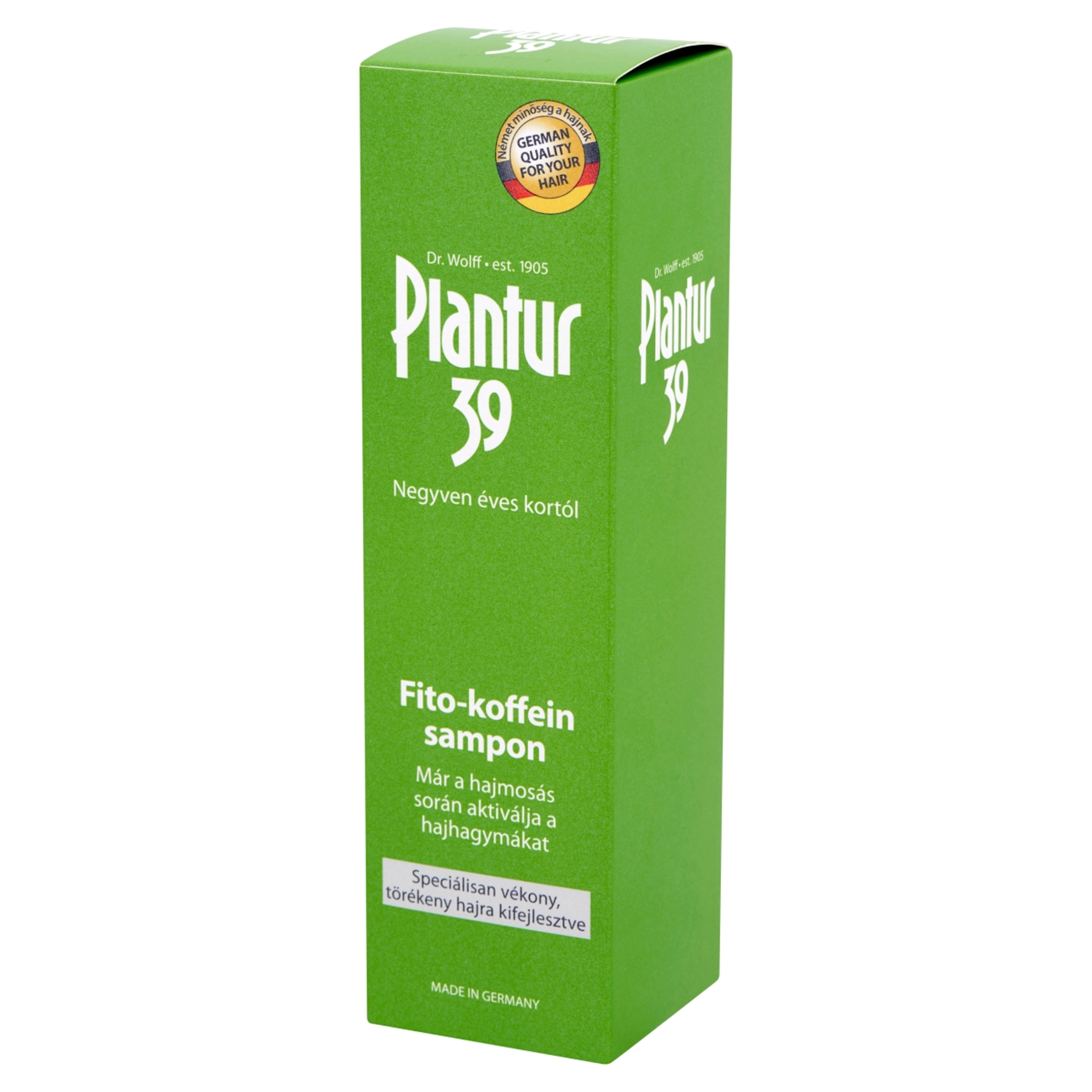 Plantur 39 Koffeines sampon - 250 ml-2