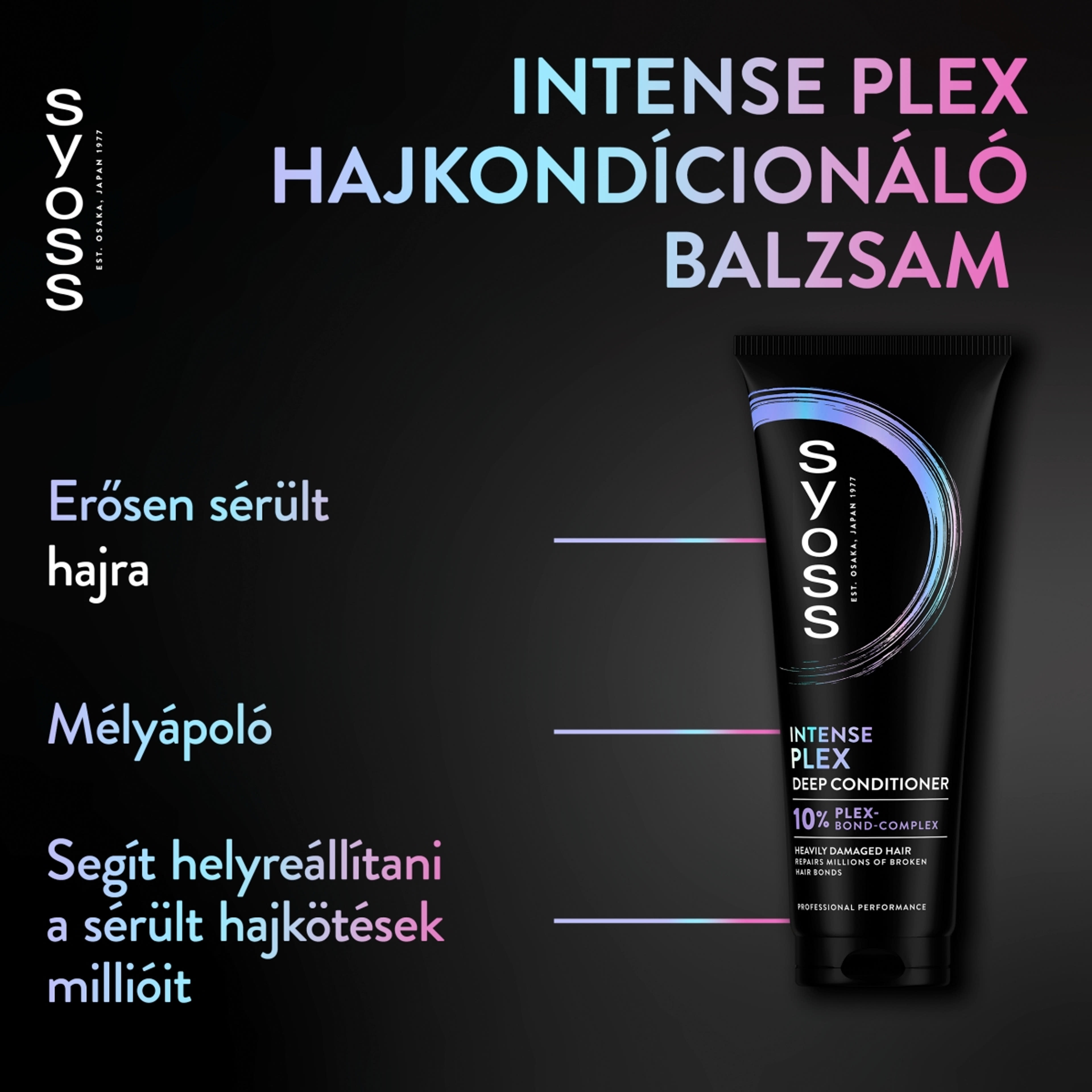Syoss Intense Plex intenzív hajbalzsam - 250 ml-2