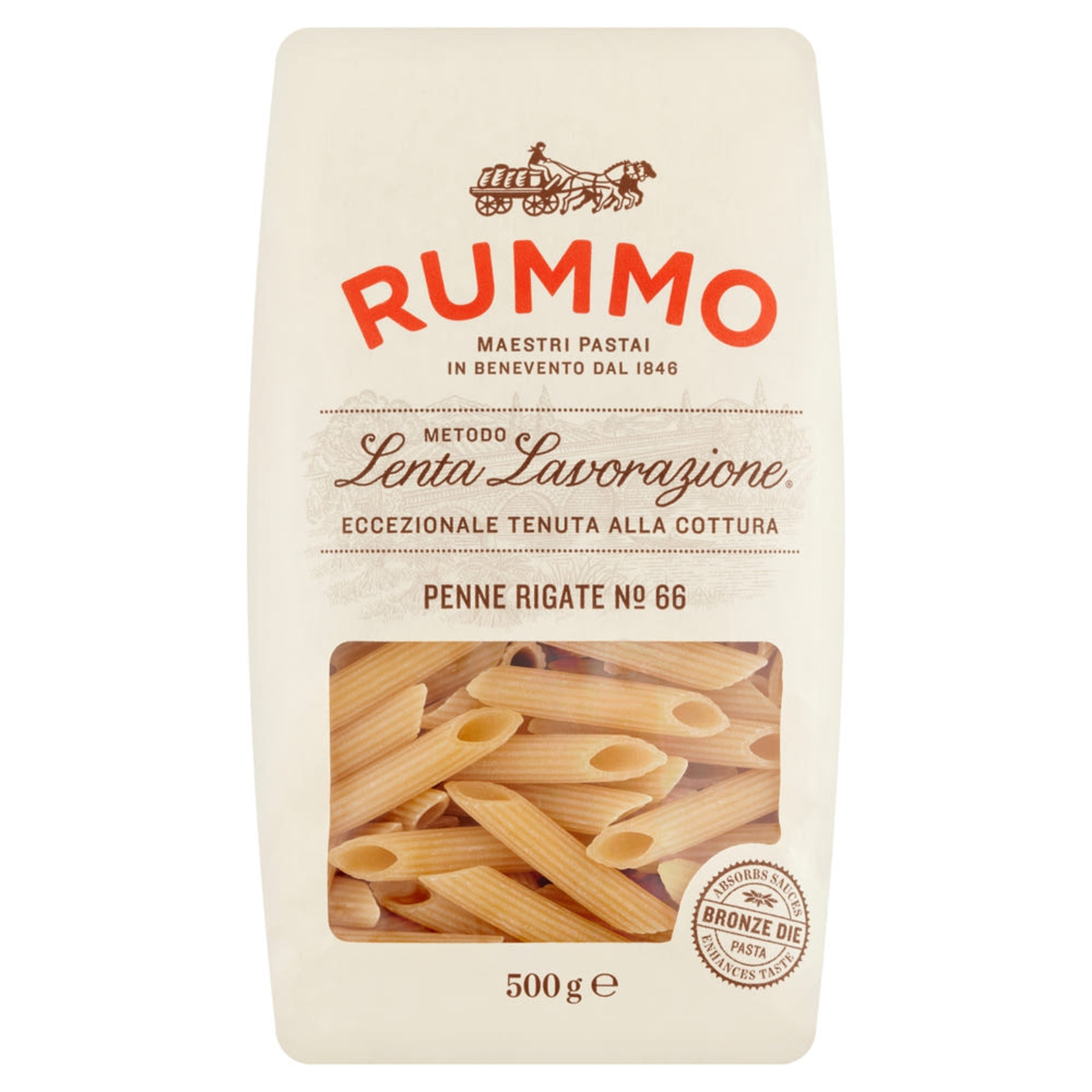 Rummo Penne Rigate tészta - 500 g