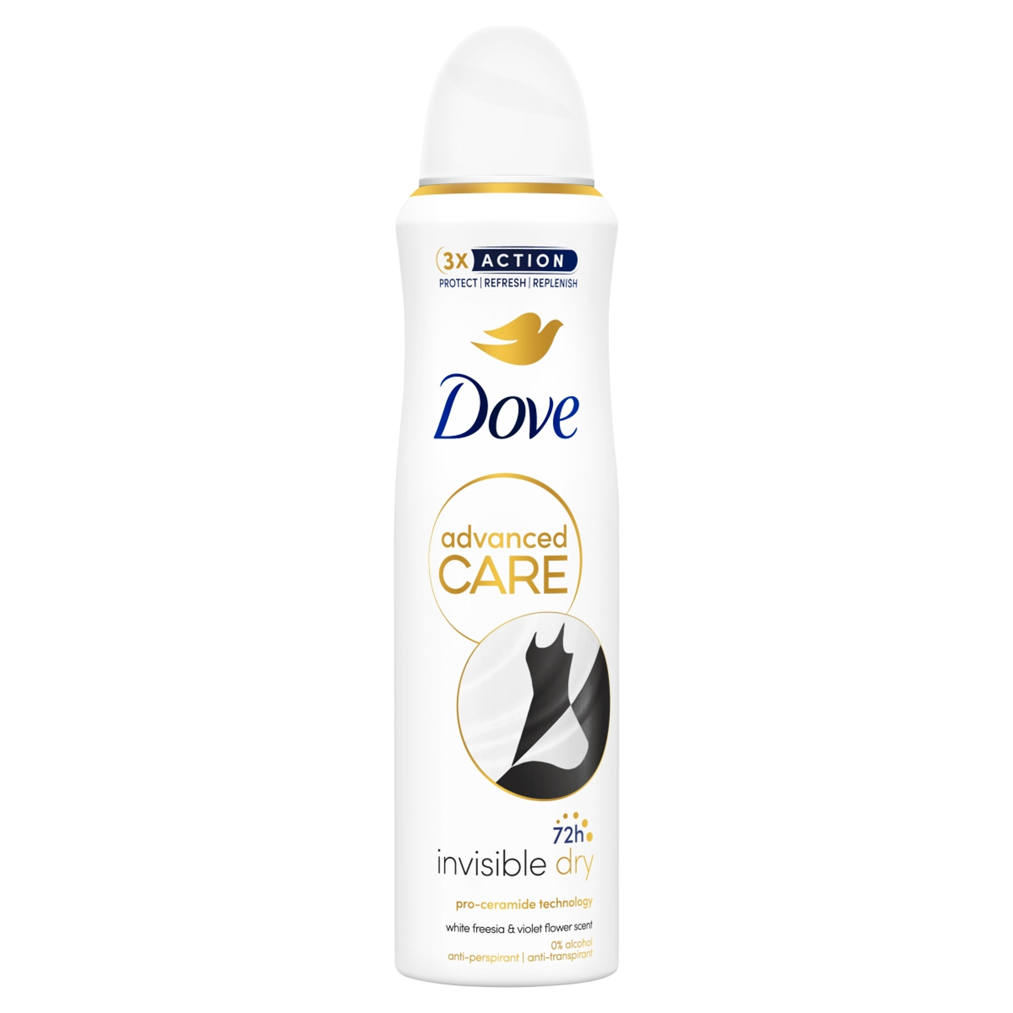 Dove Invisble Dry dezodor - 150 ml-1