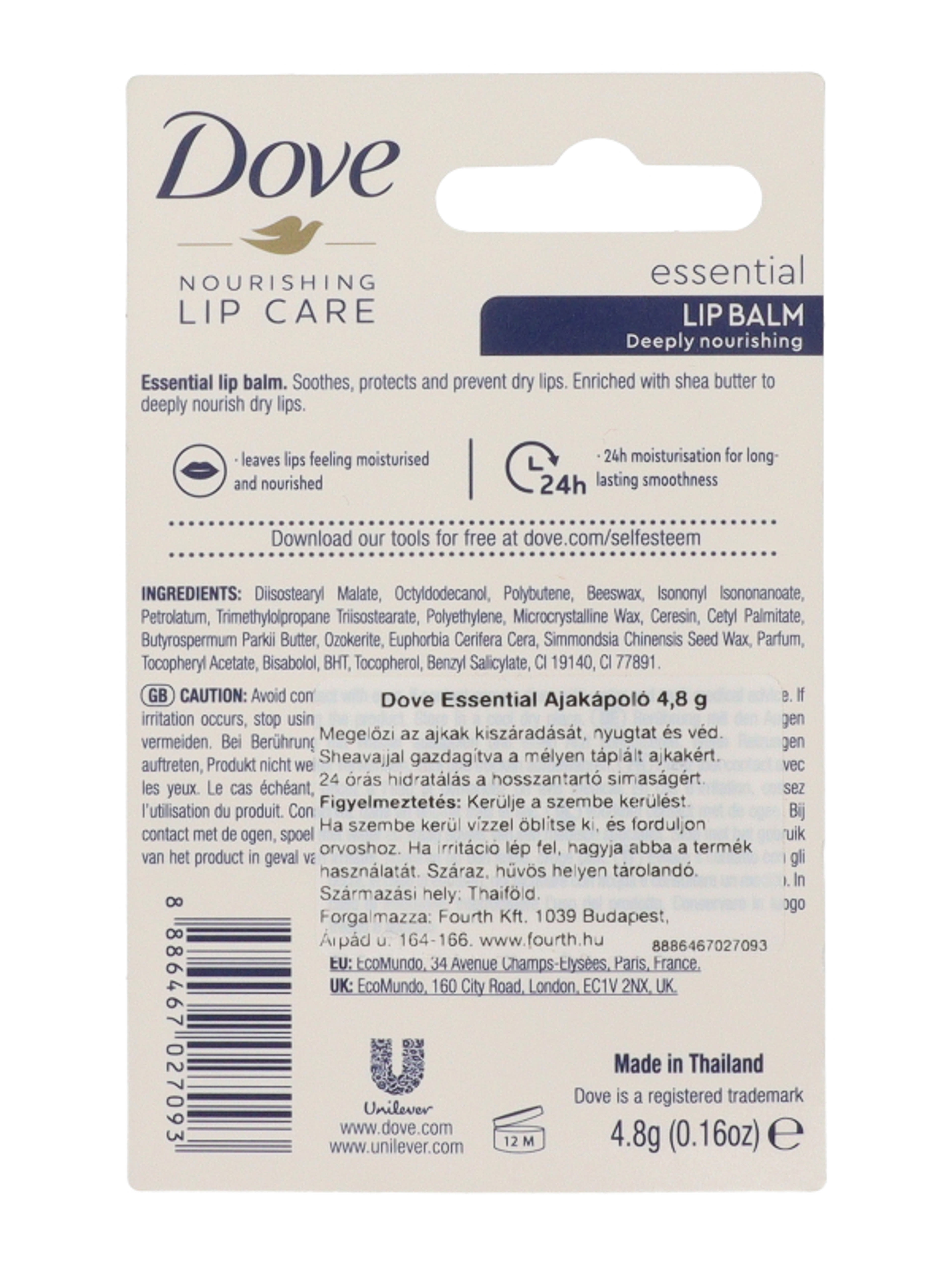 Dove Essential ajakápoló - 4,8 g-3