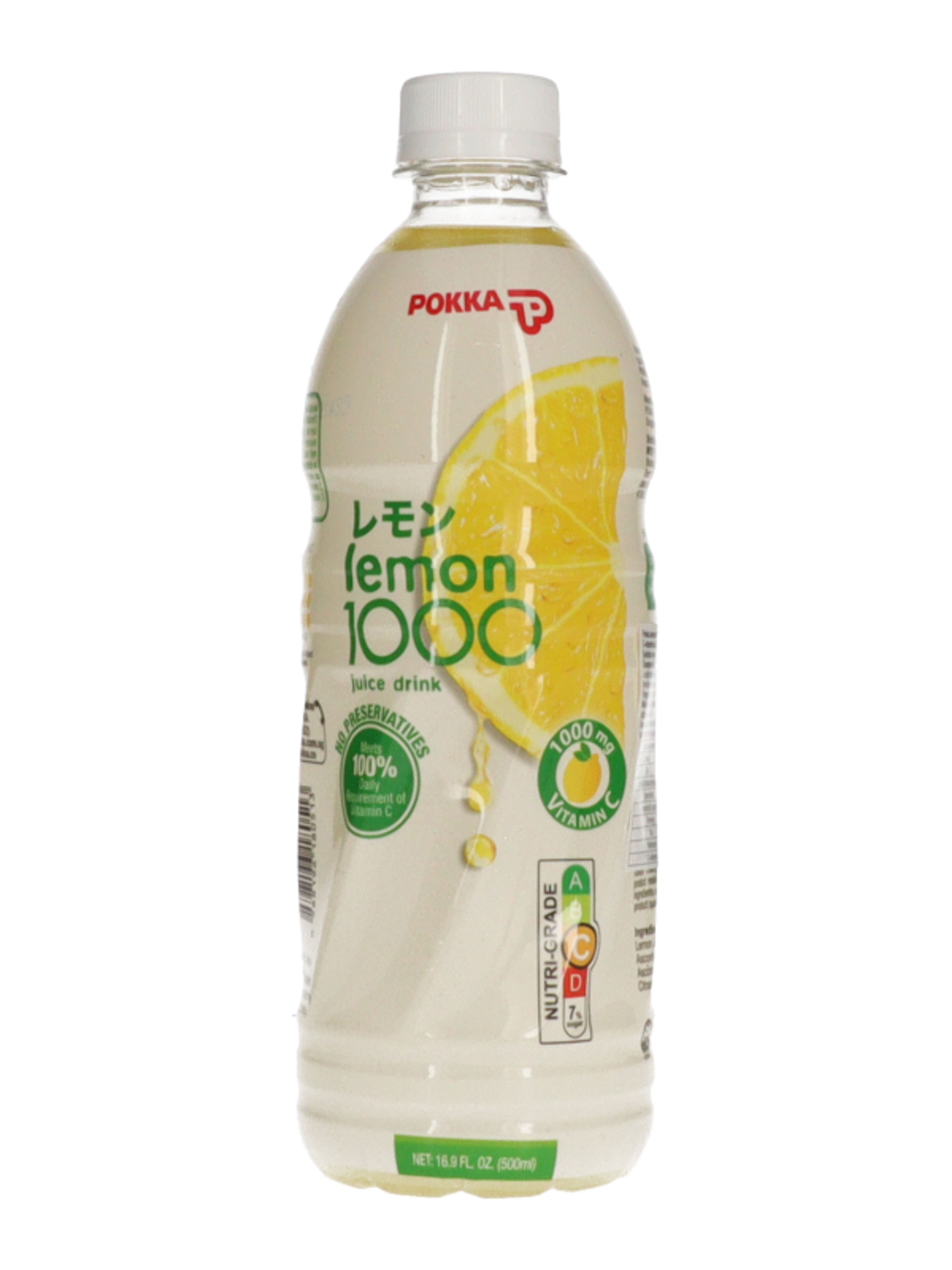 Pokka Lemon 1000 mg C-vitamin üdítőital - 500 ml-1