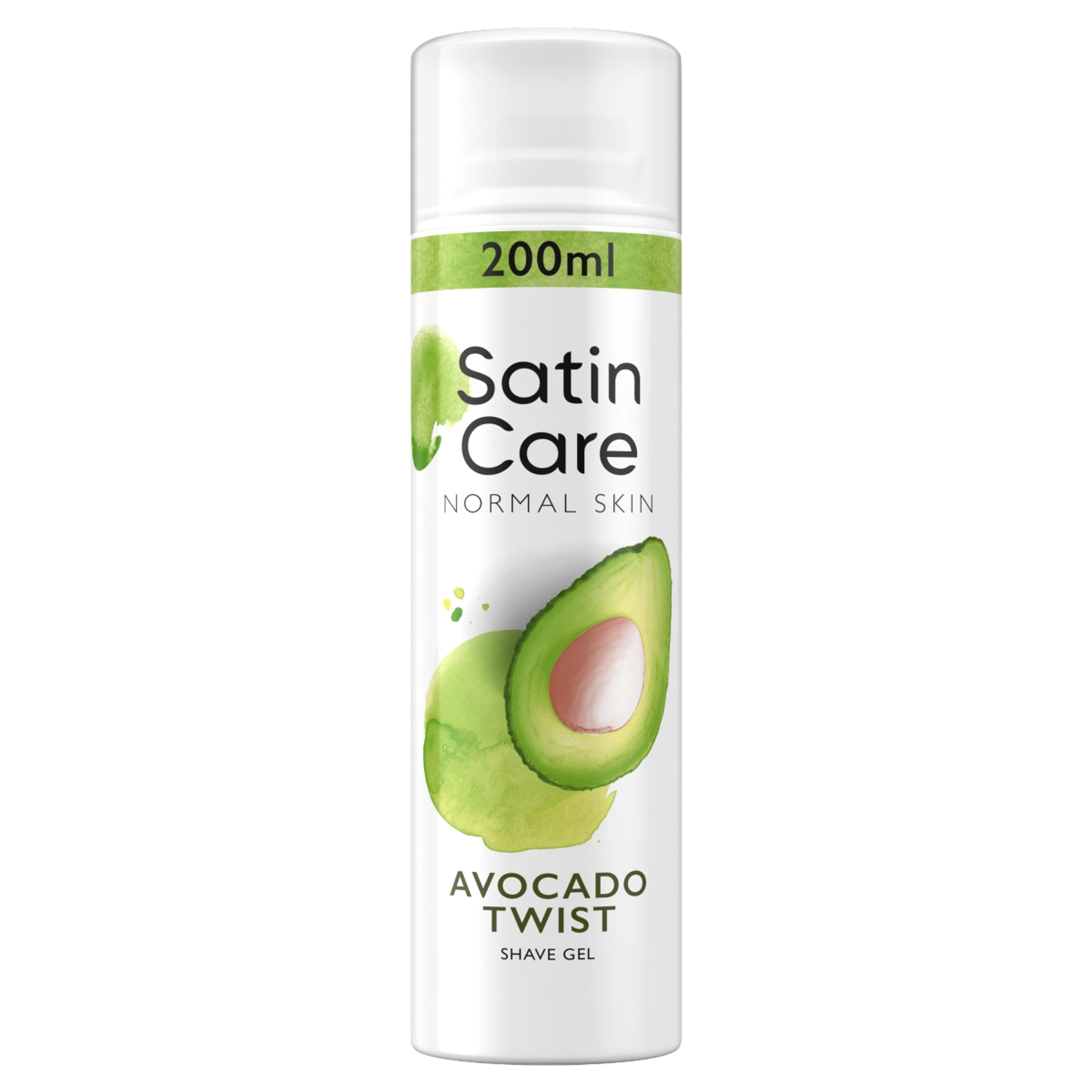 Gillette Satin Care Avocado Twist borotvazselé avokádó kivonattal - 200 ml
