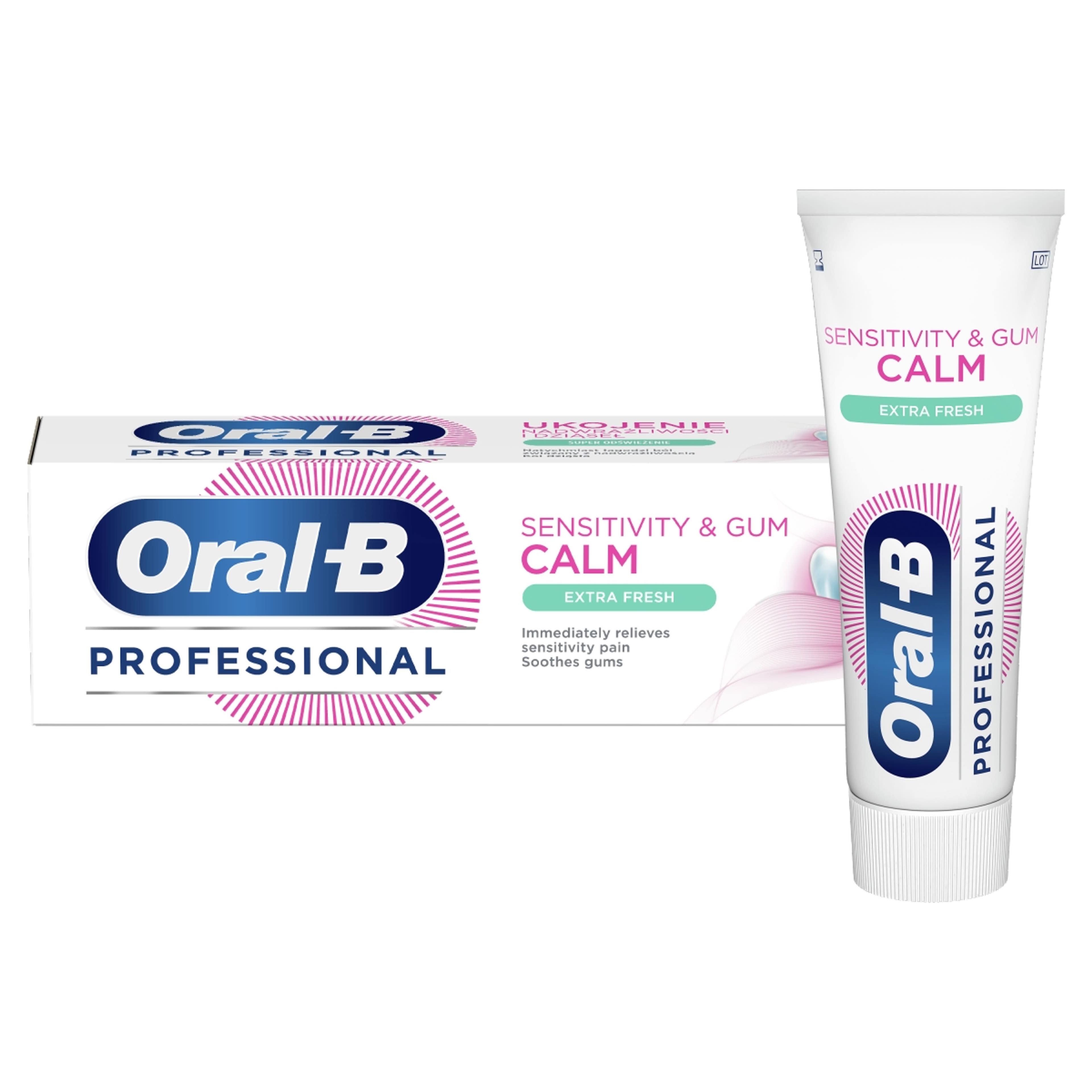 Oral-B Professional Sensitivity&Gum Calm Extra Fresh fogkrém - 75 ml-2
