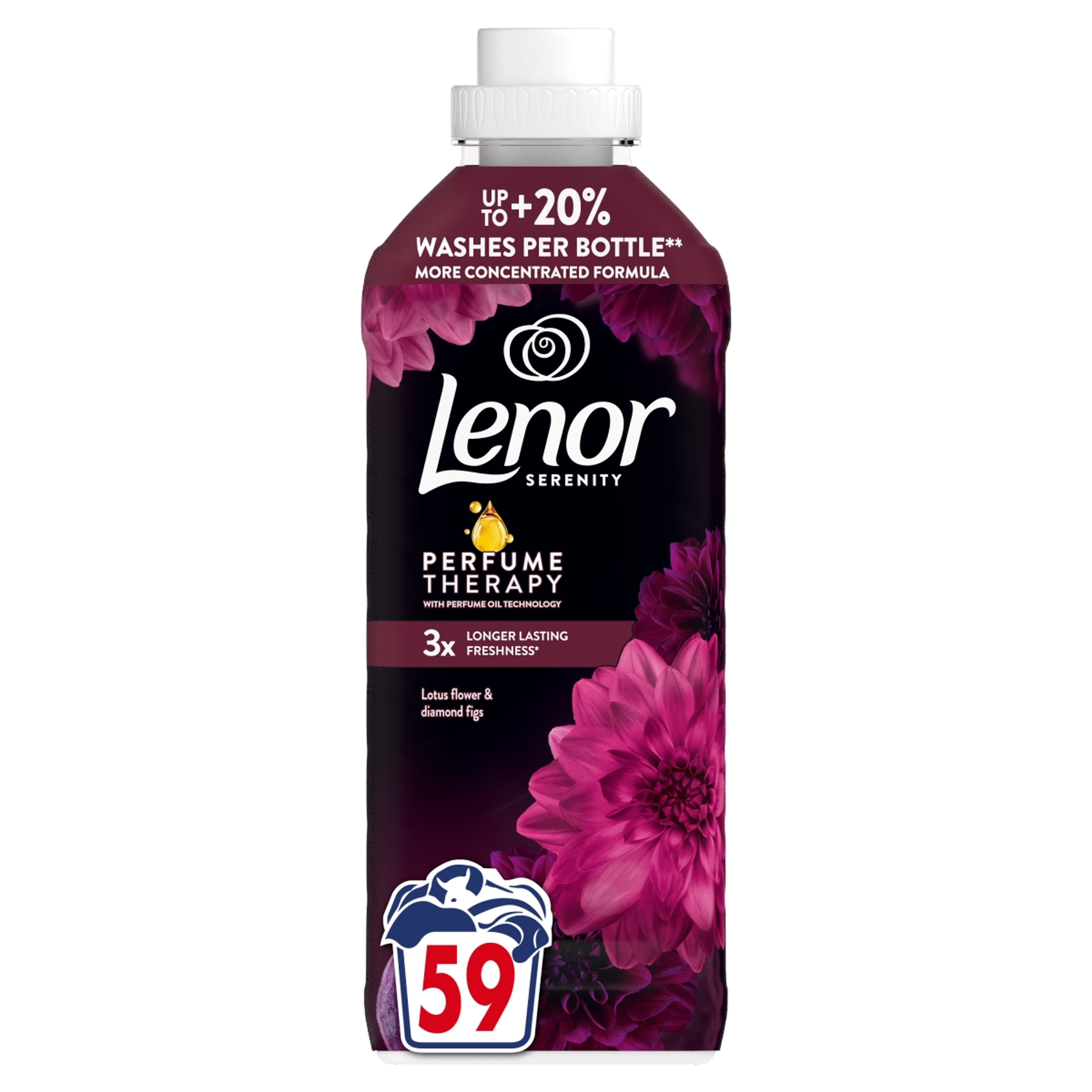Lenor Lotus Water & Diamond Figs öblítő 59 mosáshoz - 1239 ml-7
