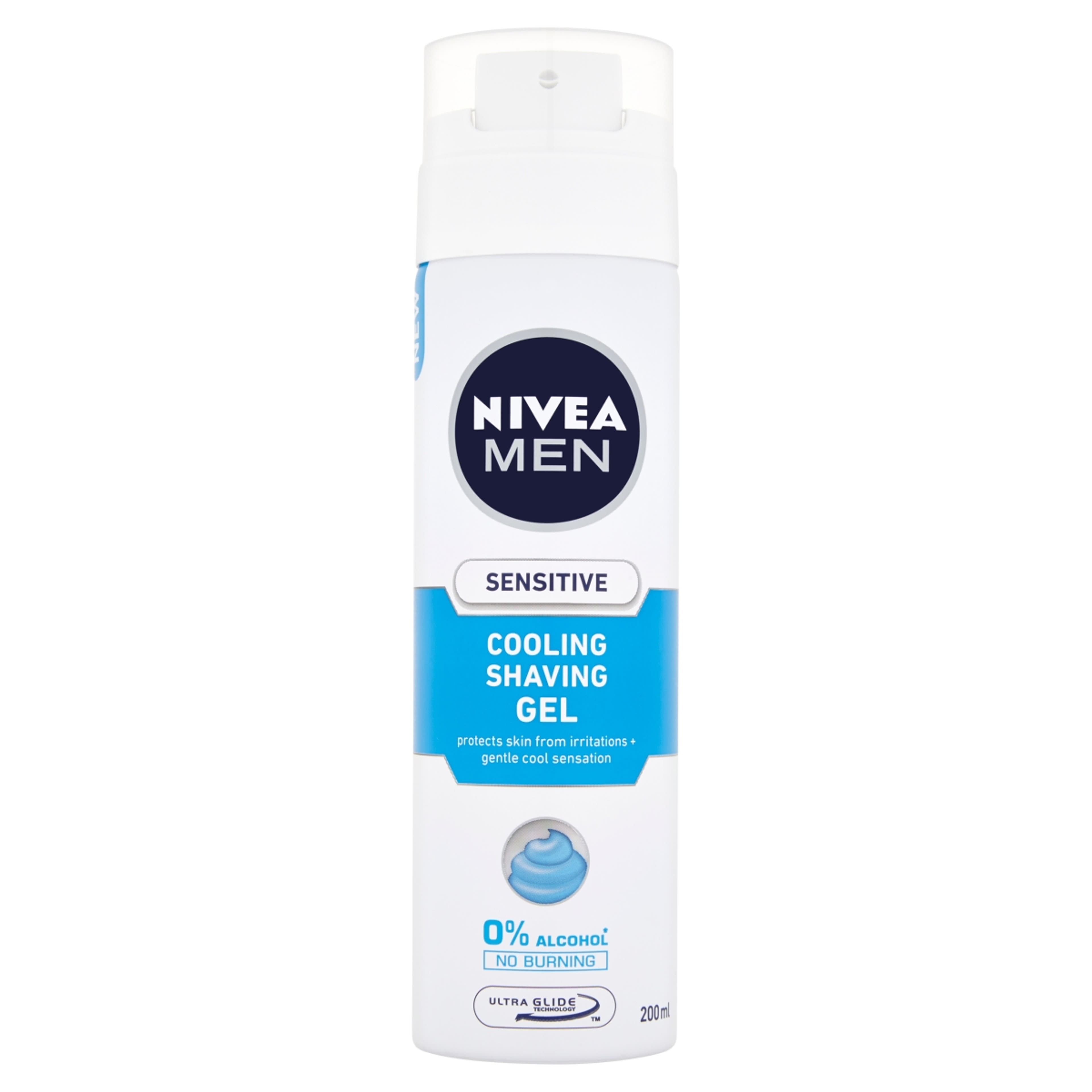 Nivea Men Sensitive Cooling borotvagél - 200 ml