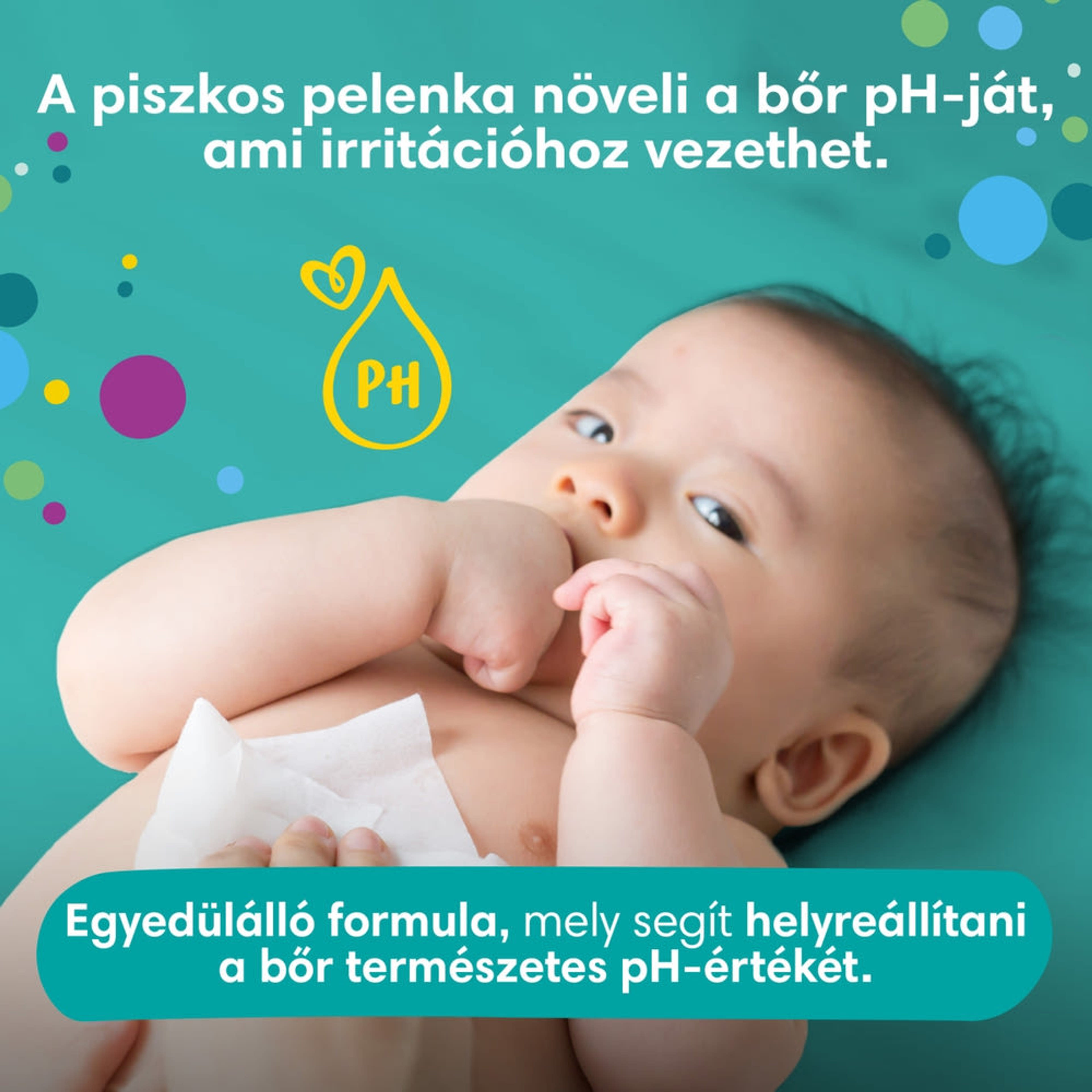 Pampers Fresh Clean nedves törlőkendő (6*80) - 480 db