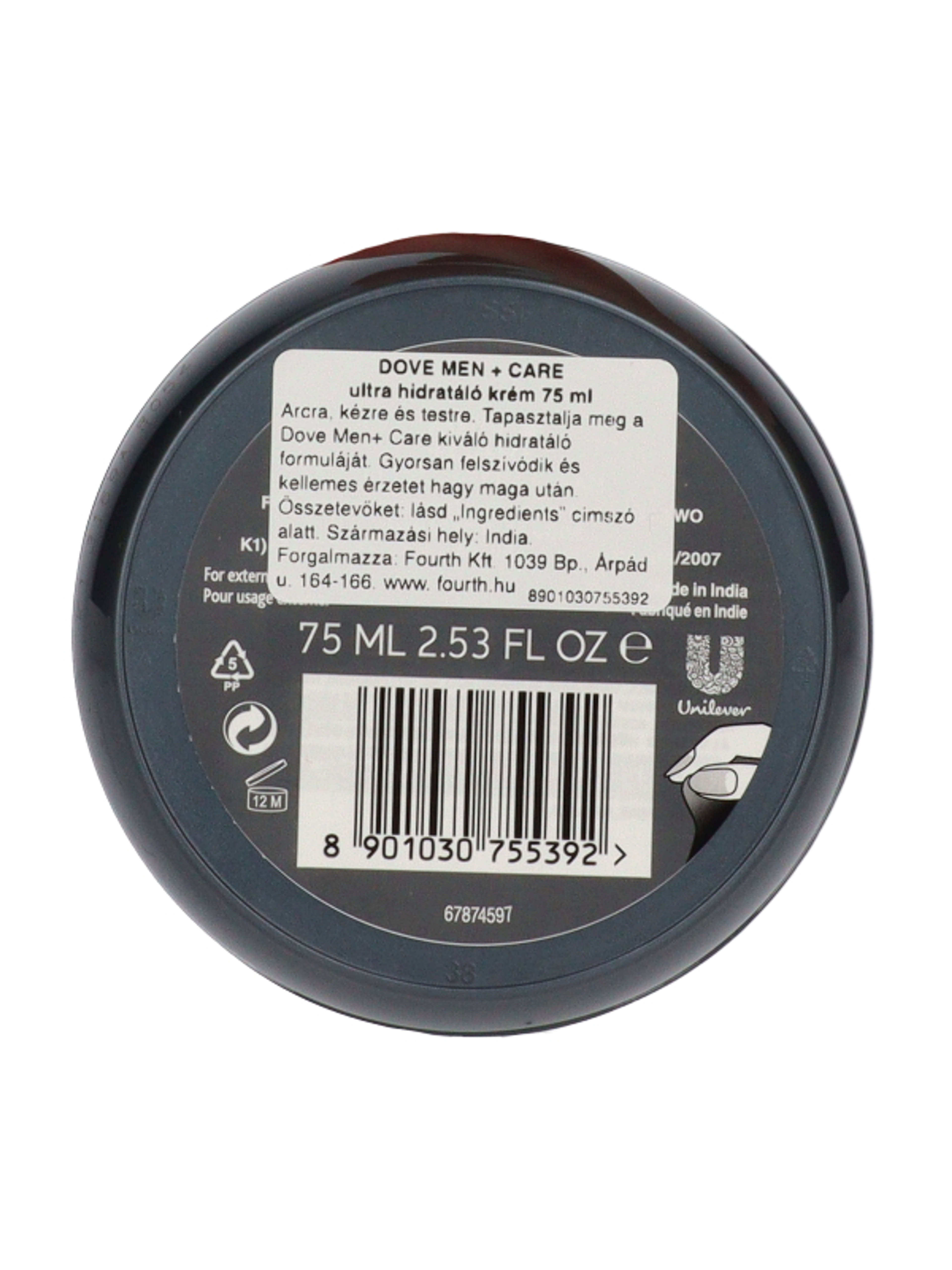 Dove Men Ultra hidratáló krém - 75 ml-3