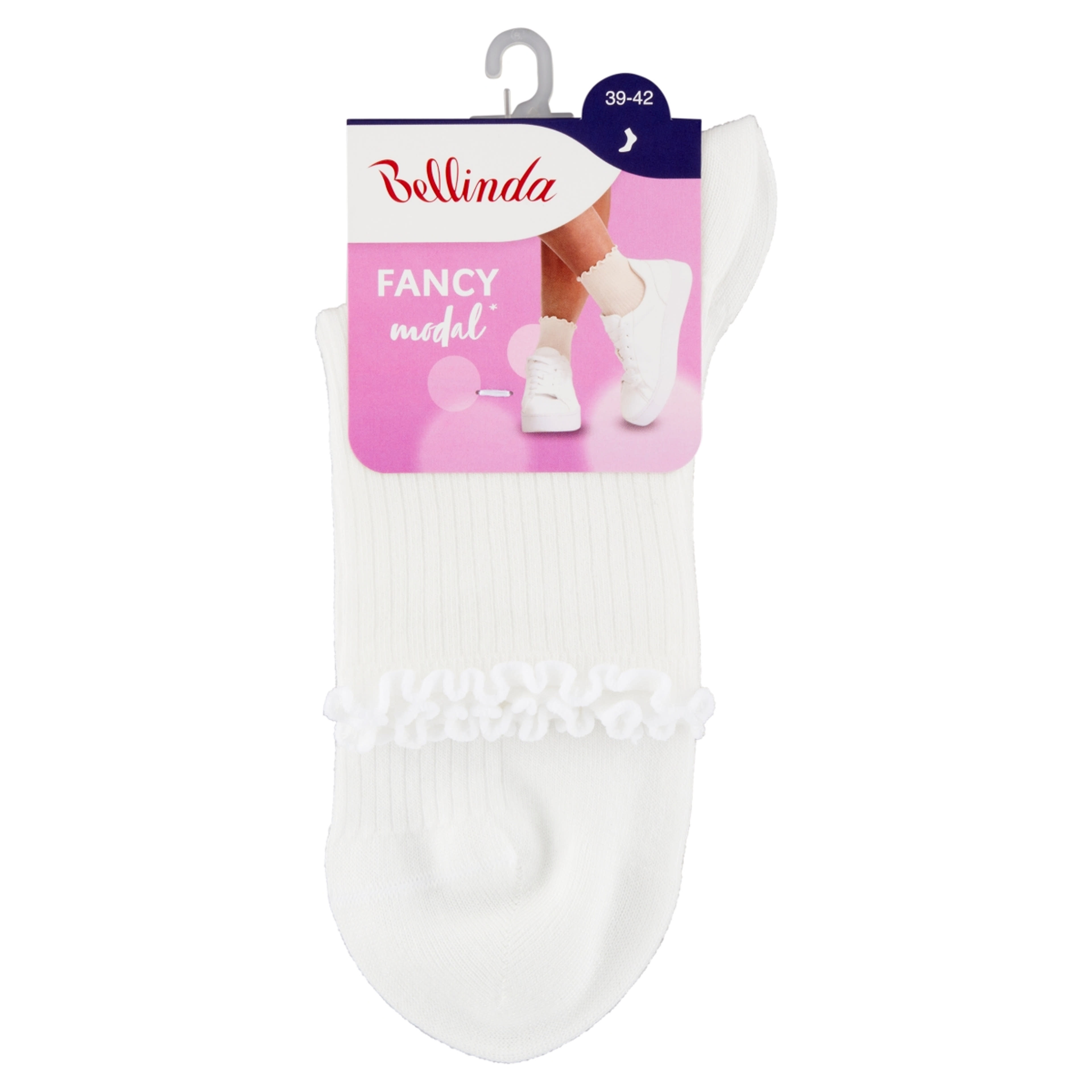 Bellinda Fancy Modal női zokni /fekér 39-42 - 1 db