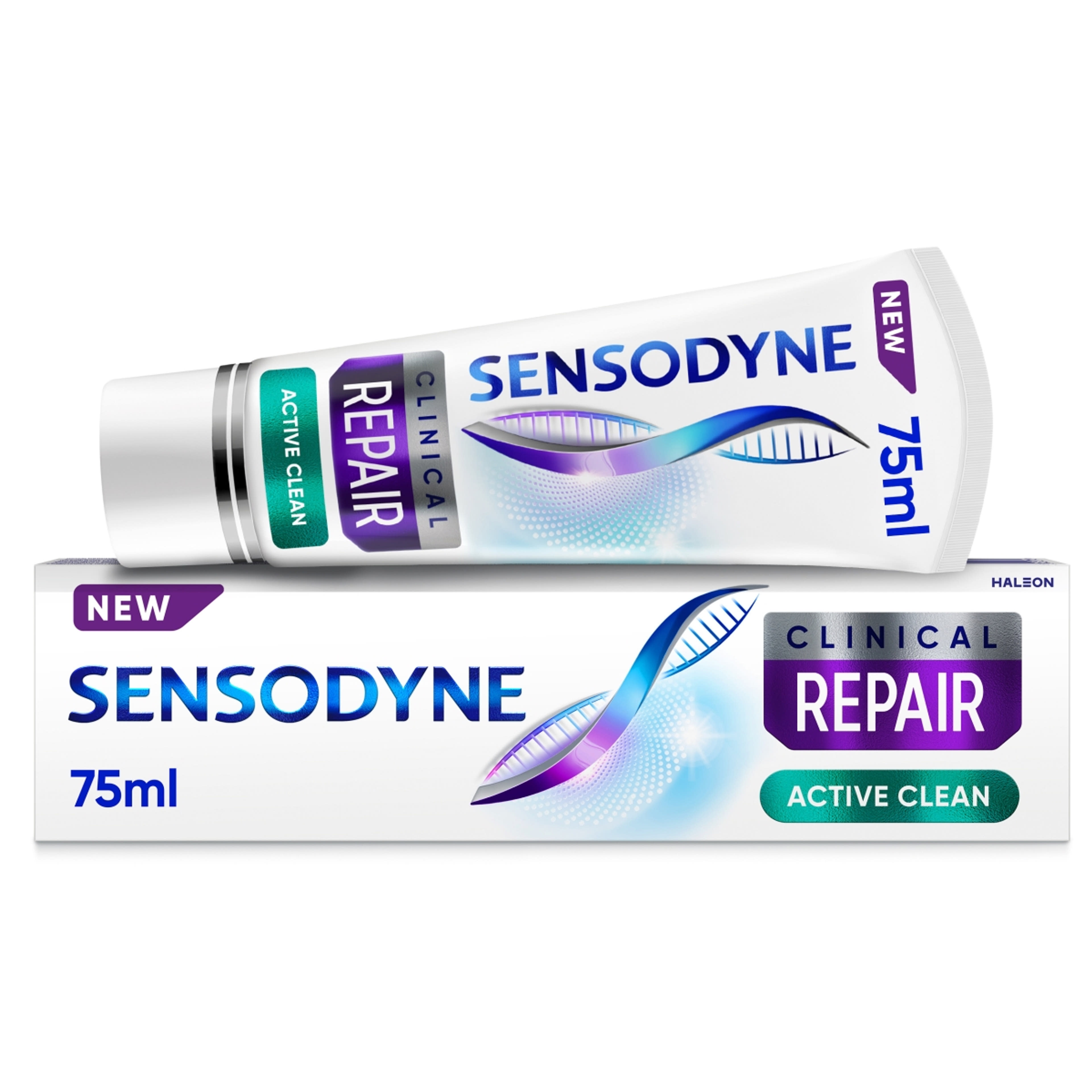 Sensodyne Clinical Repair Active Clean fluoridos fogkrém - 75 ml-11