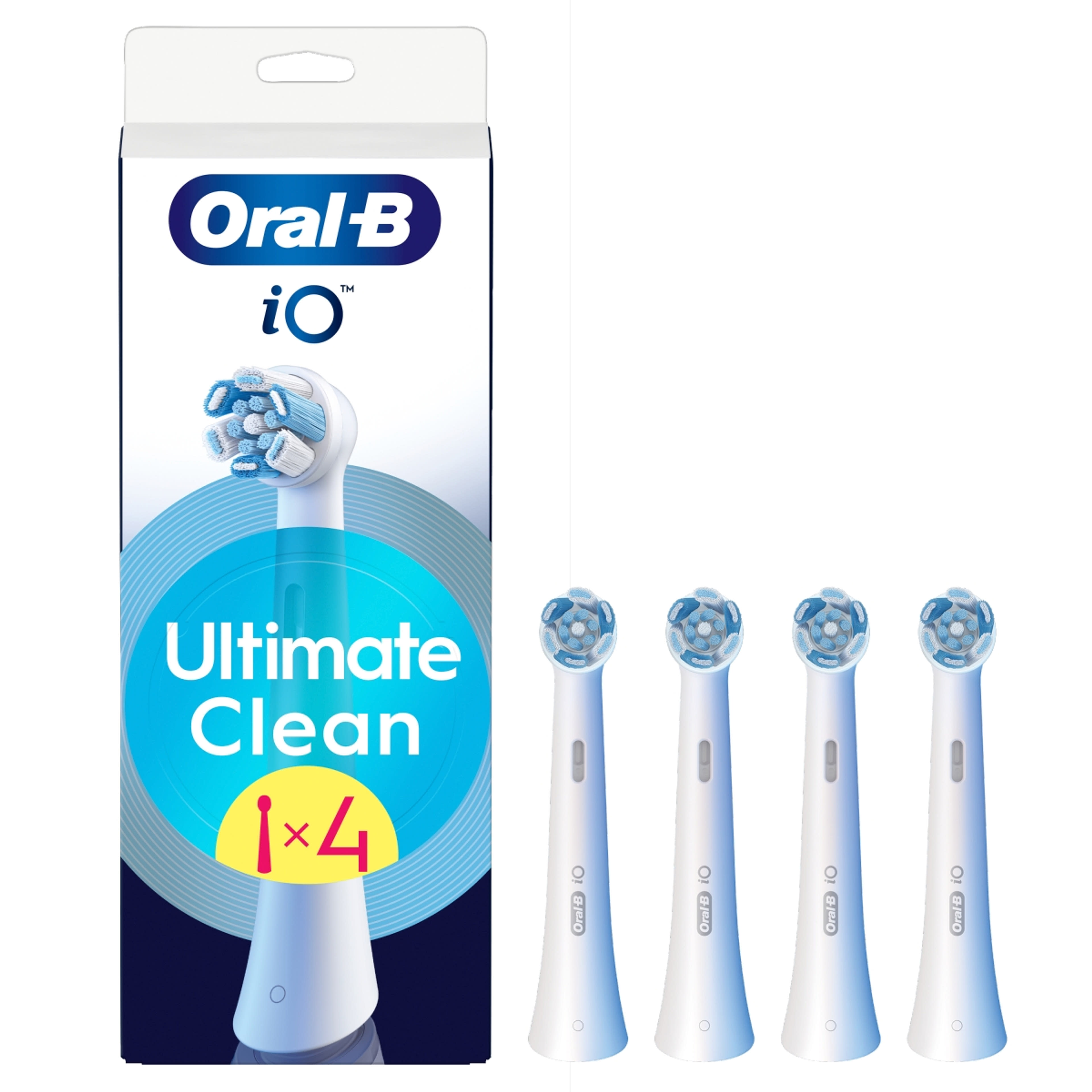 Oral B IO Ultimate Clean elektromos fogkefe pótfej - 4 db-13