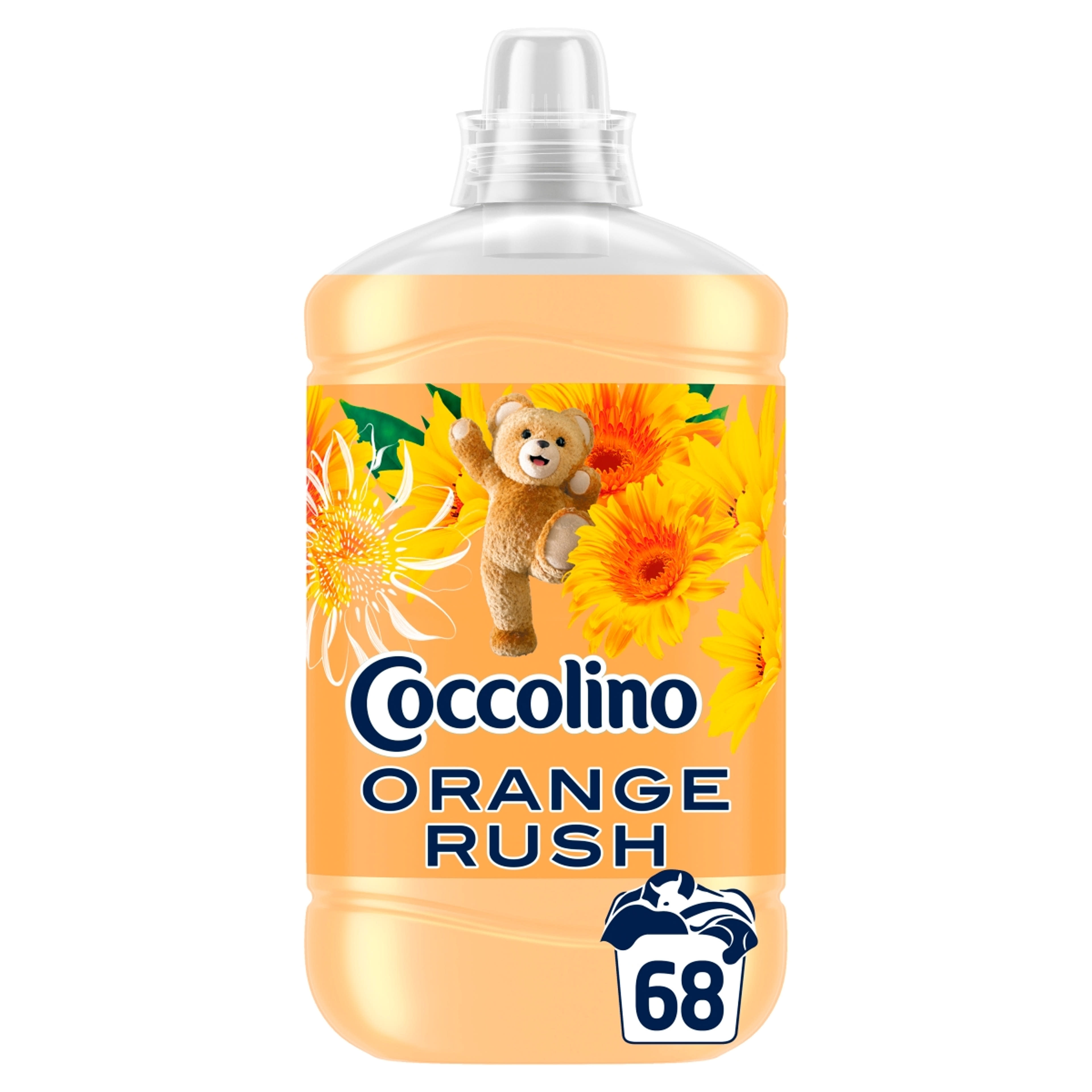 Coccolino Fresh & Soft Orange Rush öblítőkoncentrátum 68 mosás - 1700 ml-2