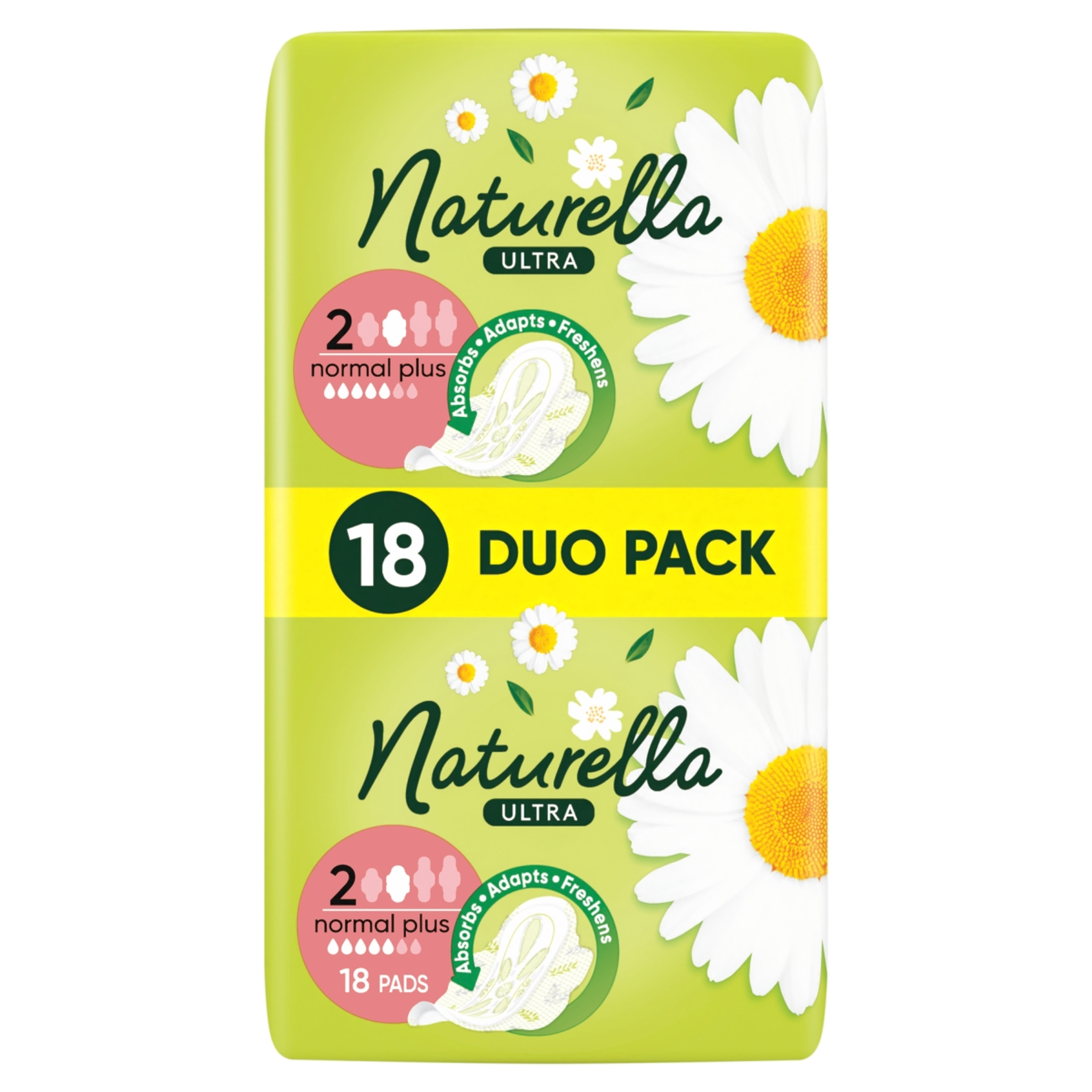 Naturella Ultra Normal Plus egészségügyi betét - 18 db-1