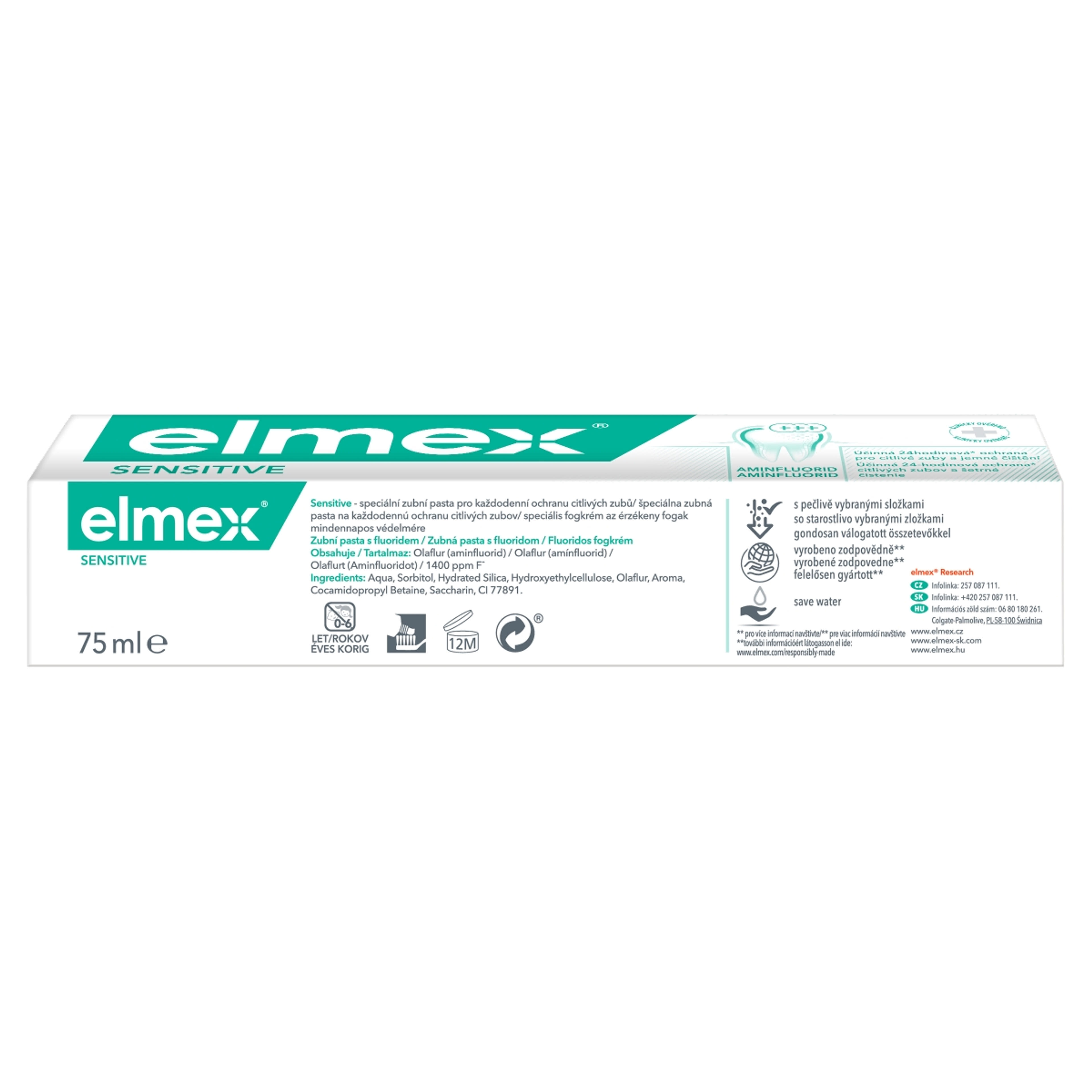 Elmex Sensitive fogkrém - 75 ml-2