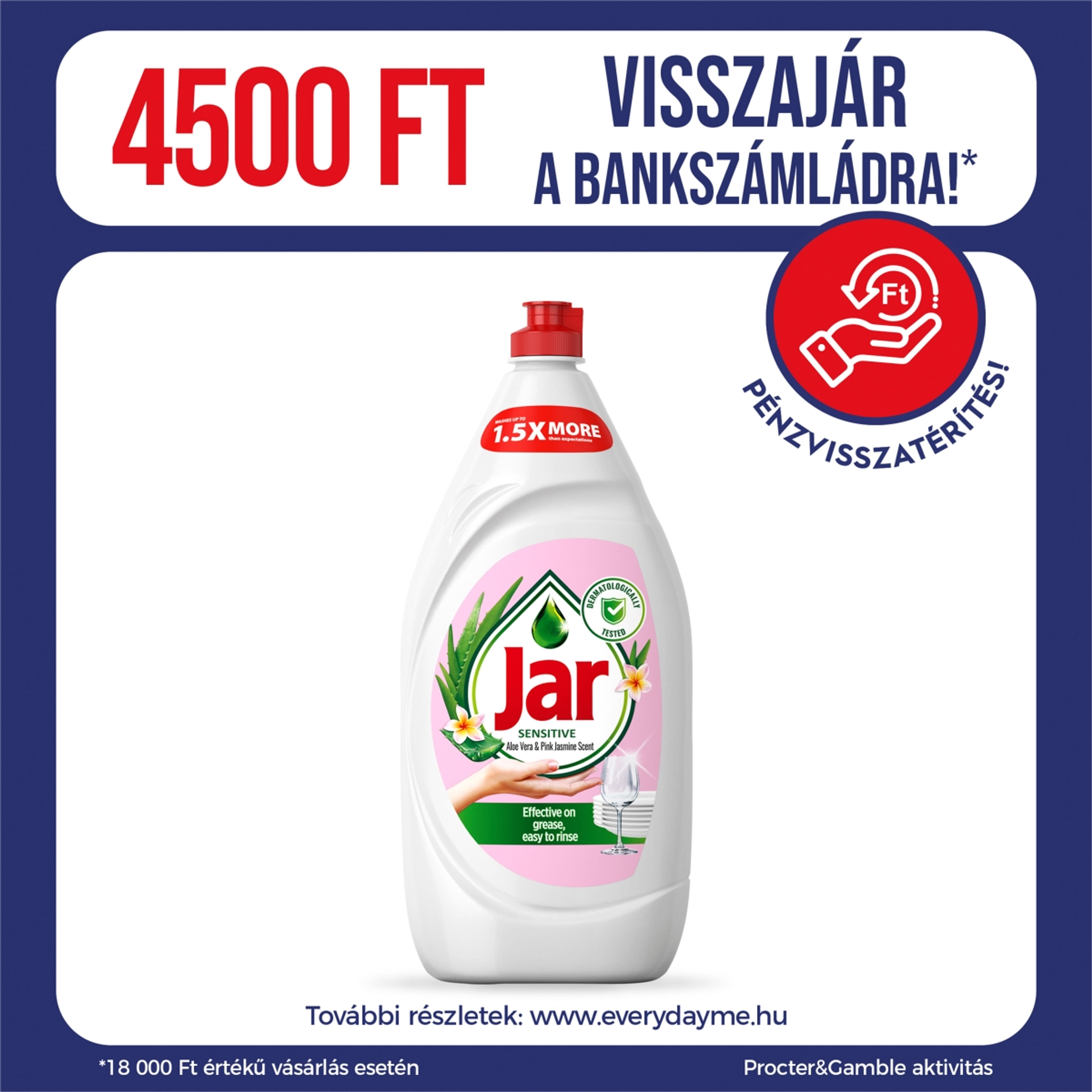 Jar aloe vera & jazmin mosogatószer - 1350 ml